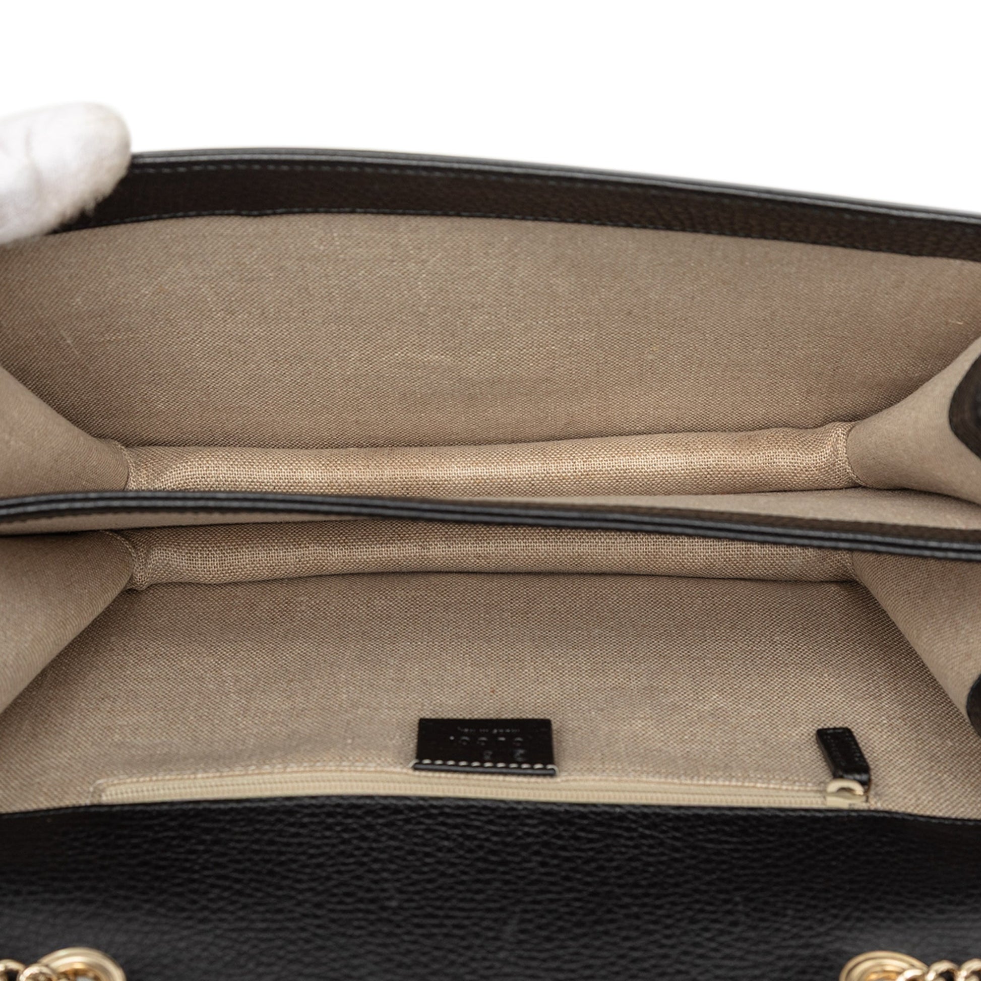 Medium Dollar Calfskin Interlocking G Crossbody