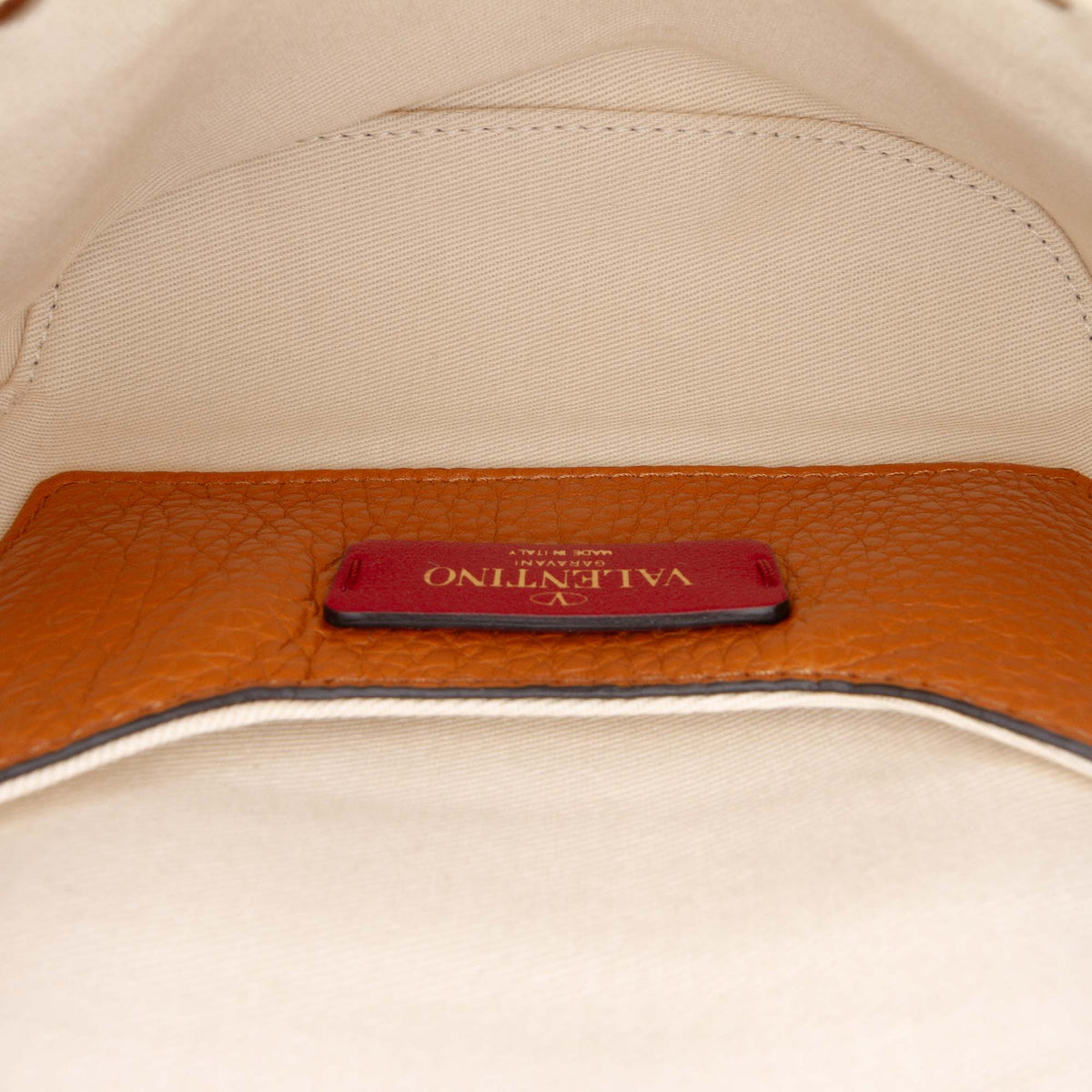 Valentino Grained Calfskin Rockstud Belt Bag