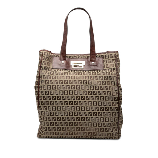 Fendi Zucchino Canvas Tote