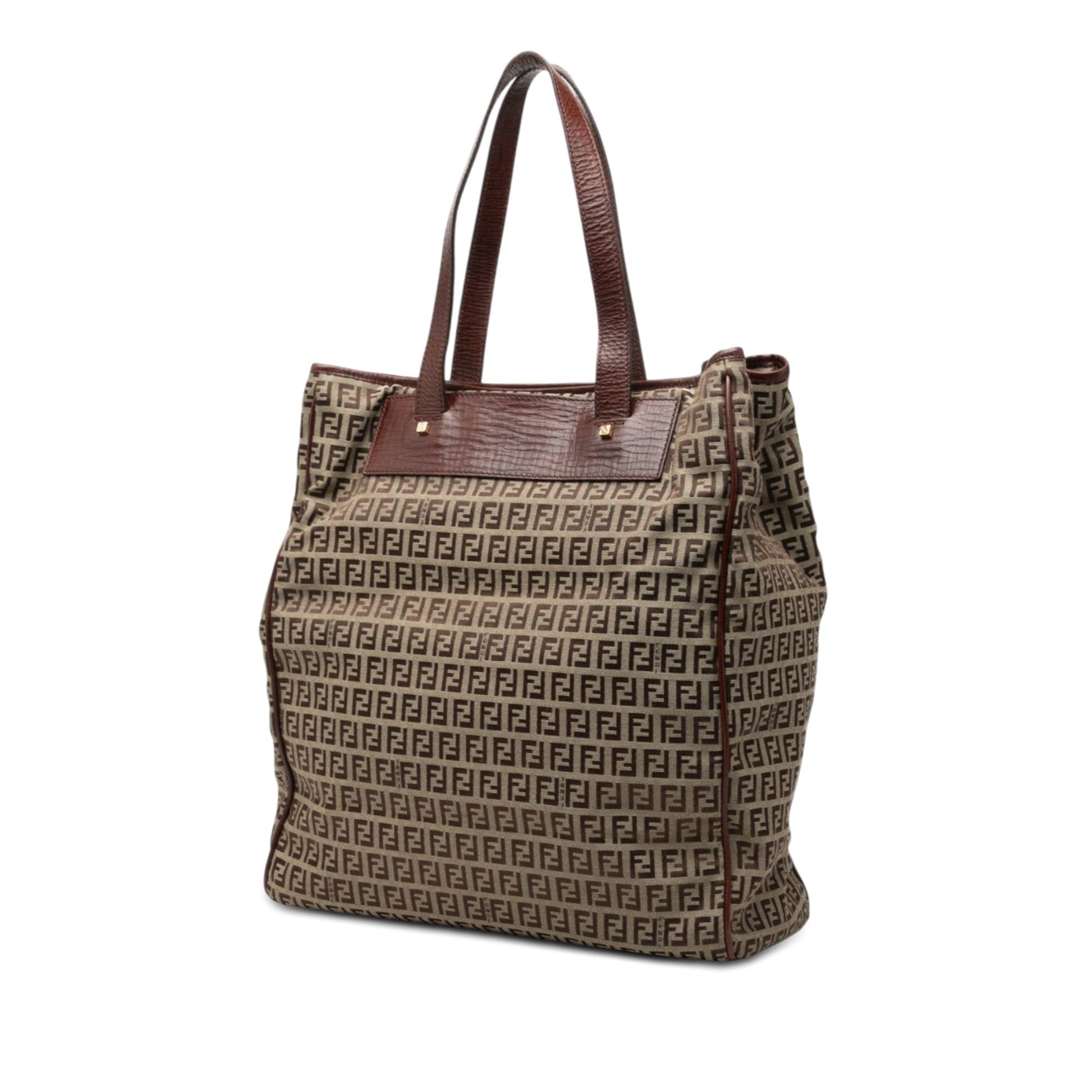 Fendi Zucchino Canvas Tote