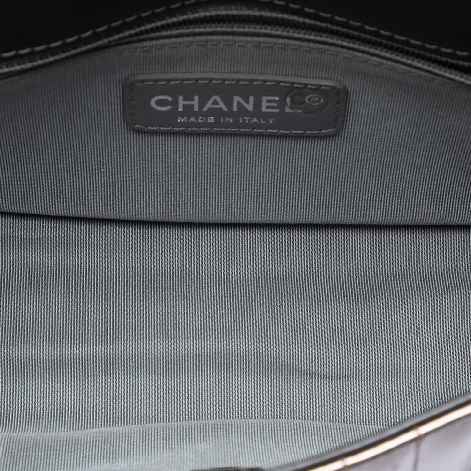 Chanel Small Vertical Quilted Patent Maharaja Express Flap