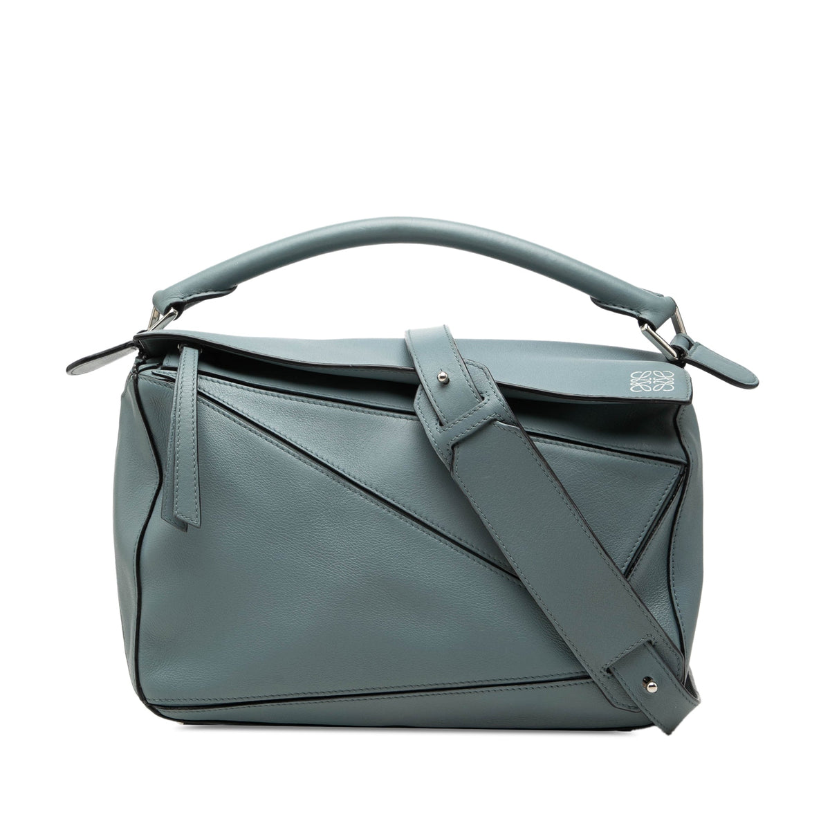 LOEWE Medium Calfskin Puzzle Satchel