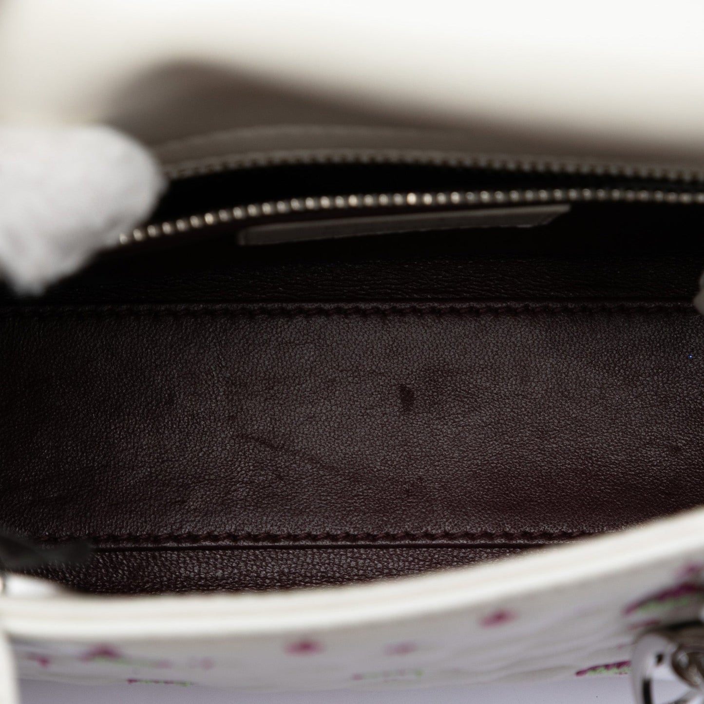 Dior Mini Embroidered Calfskin Lady Dior