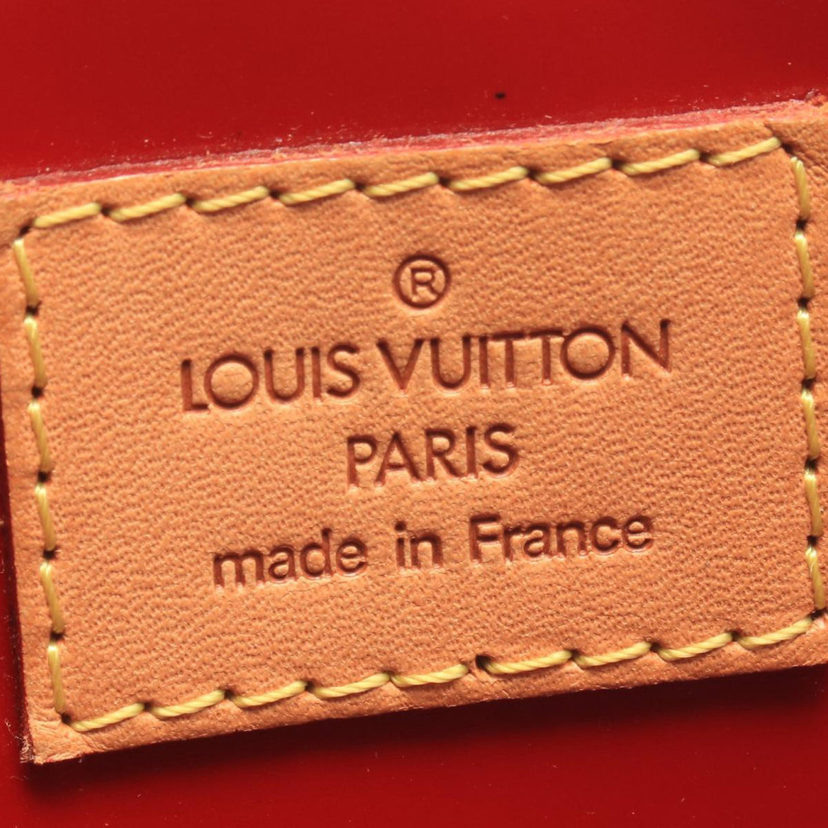 Louis Vuitton Monogram Vernis Reade PM — Red