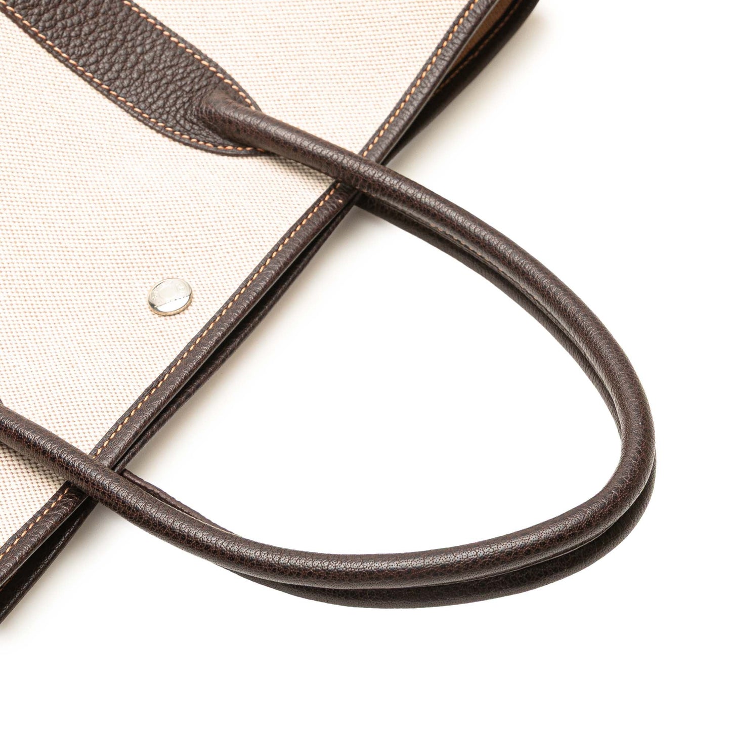 Hermès Toile and Buffalo Leather Garden File 37