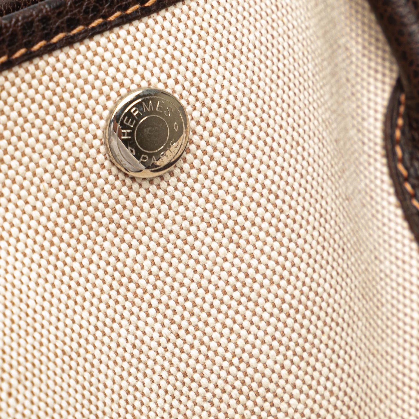 Hermès Toile and Buffalo Leather Garden File 37