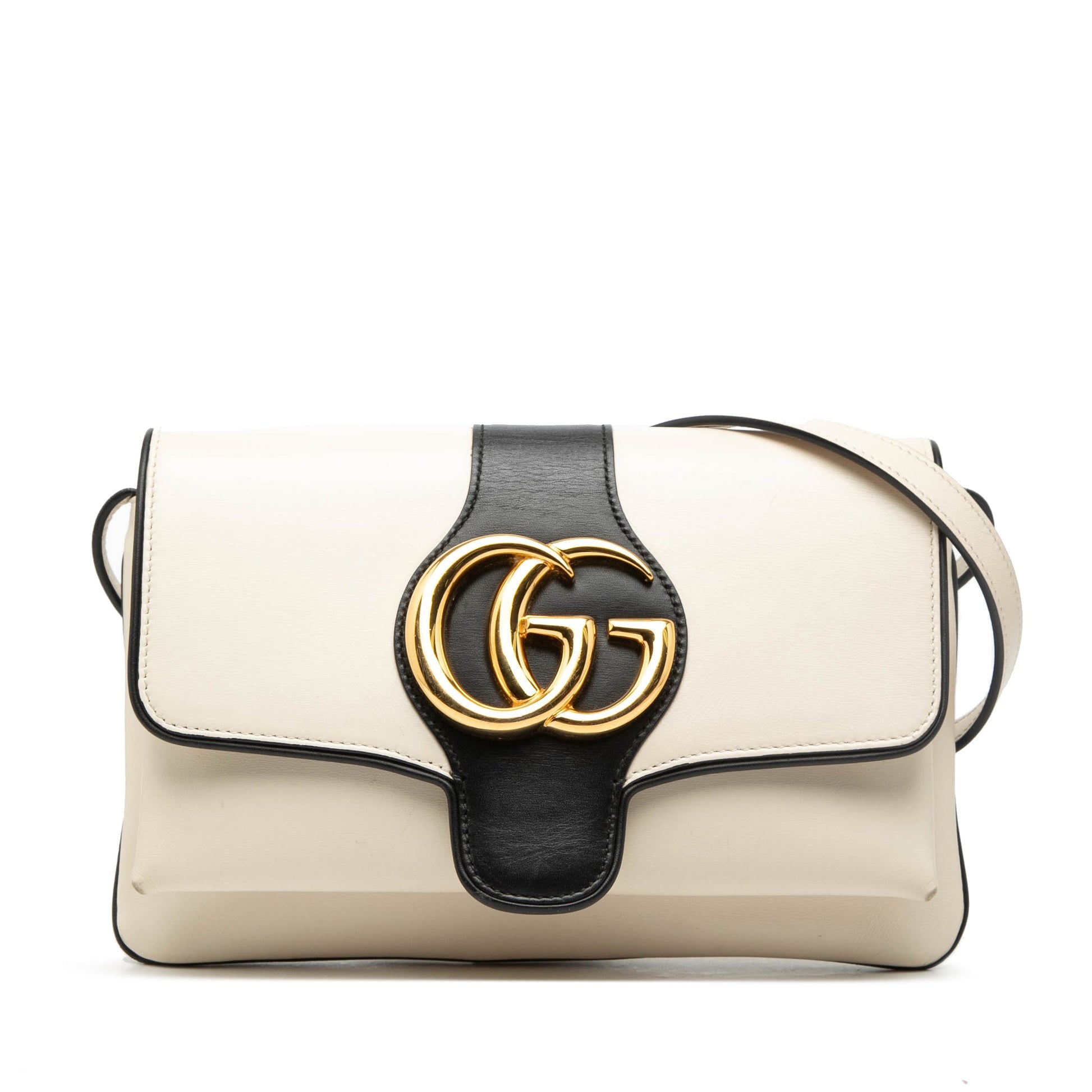 Small Bicolor Leather Arli Crossbody
