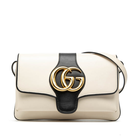 Small Bicolor Leather Arli Crossbody