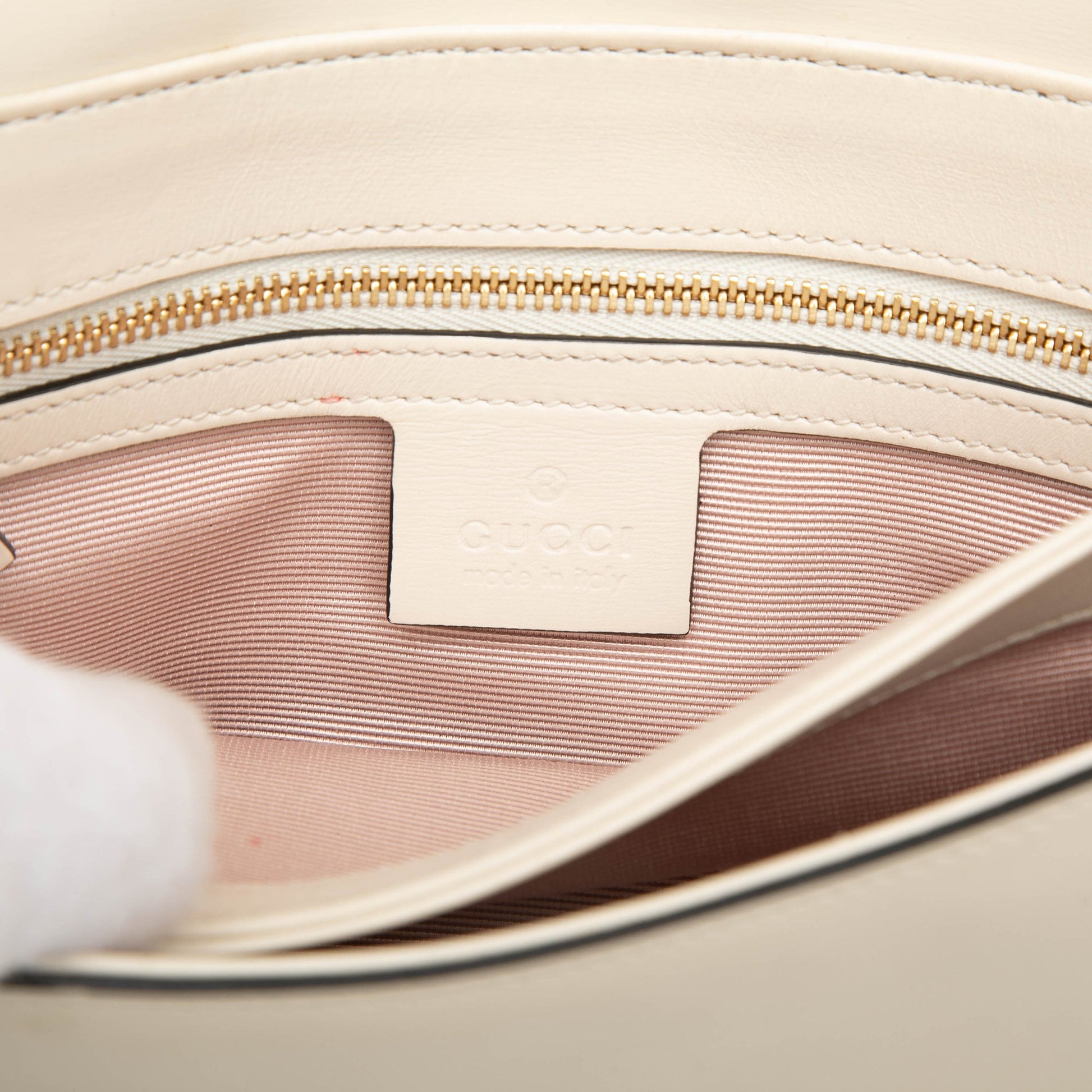 Small Bicolor Leather Arli Crossbody