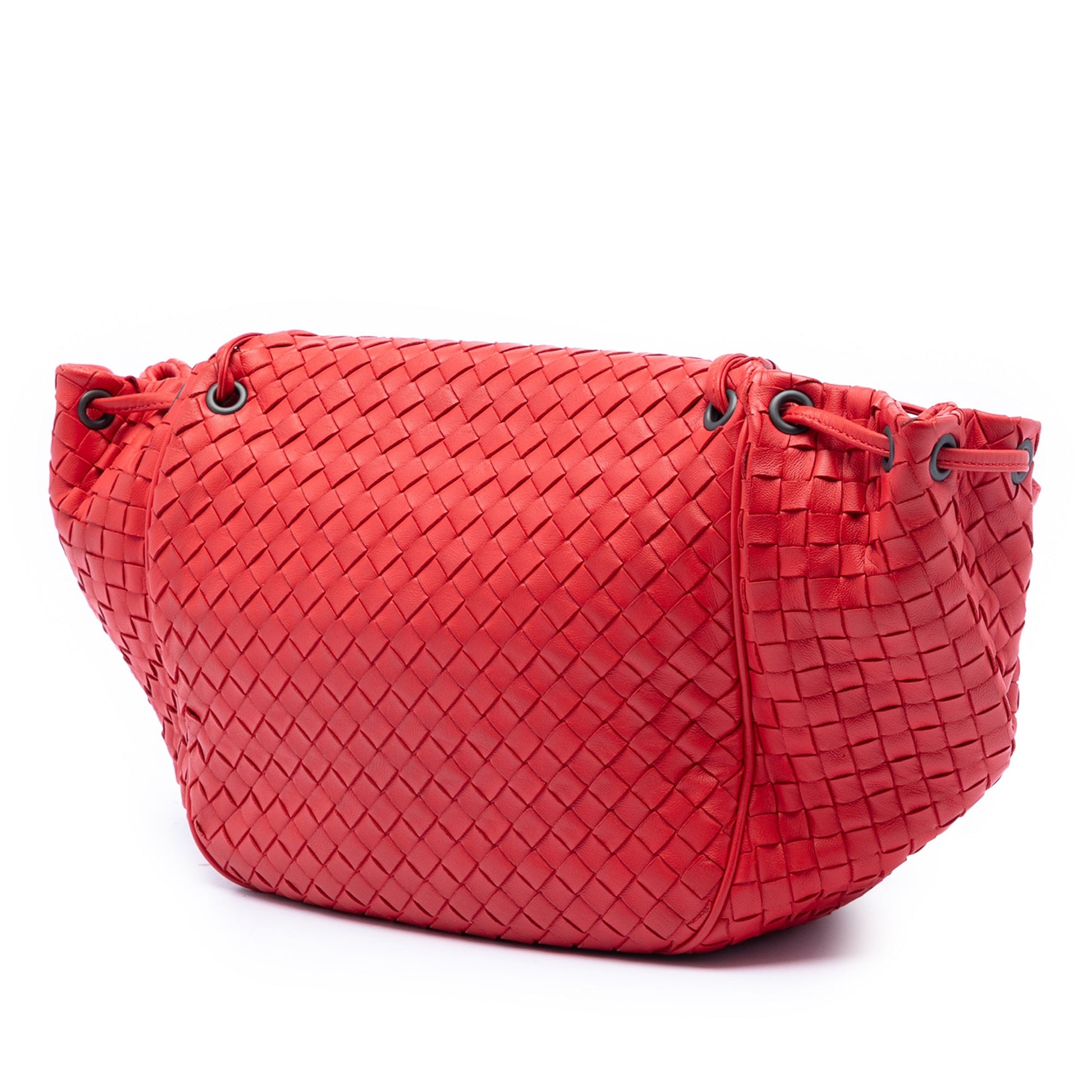 Bottega Veneta Nappa Intrecciato Flap Crossbody