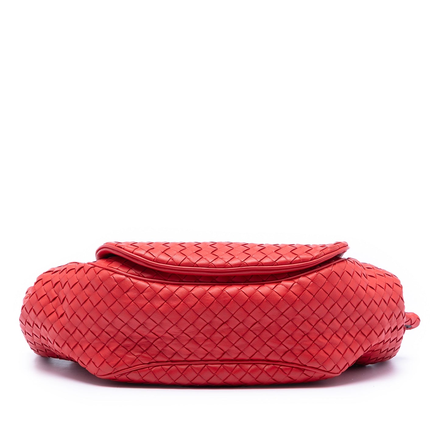 Bottega Veneta Nappa Intrecciato Flap Crossbody