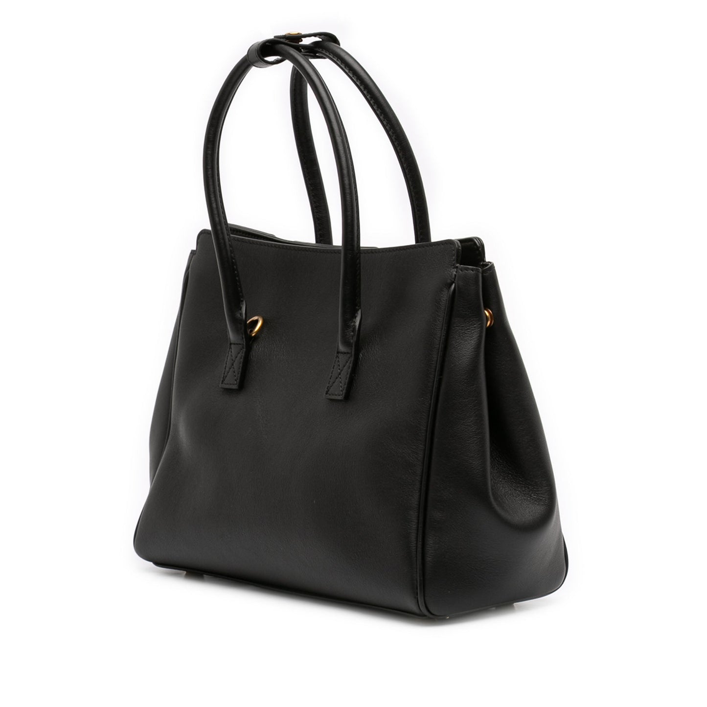 Balenciaga Mini Smooth Calfskin Hampton Carry All Satchel