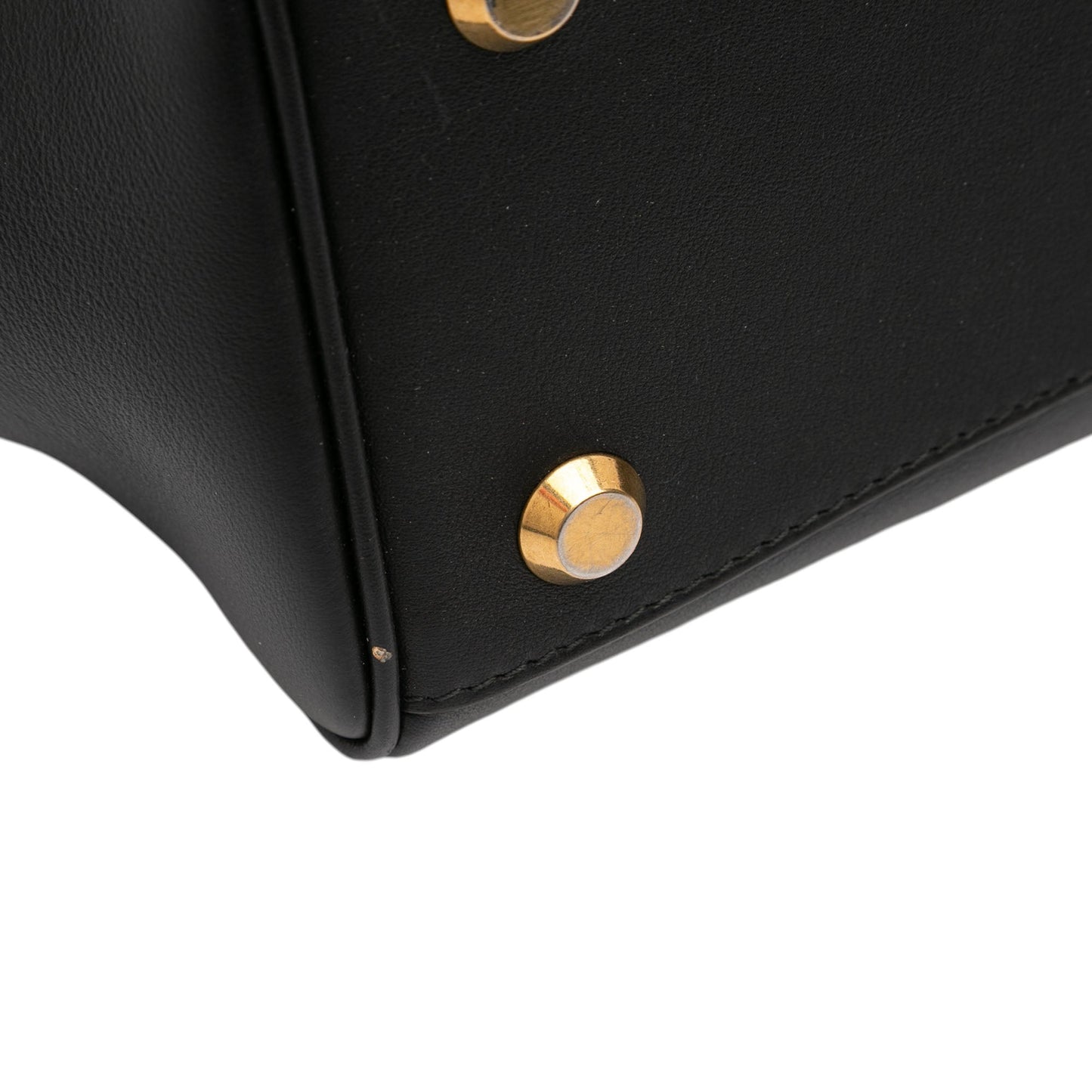 Balenciaga Mini Smooth Calfskin Hampton Carry All Satchel