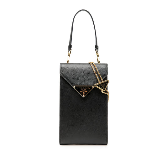Prada Mini Saffiano Lux Top Handle Bag