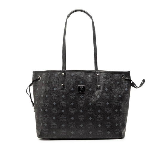 MCM Visetos Coated Canvas Tote