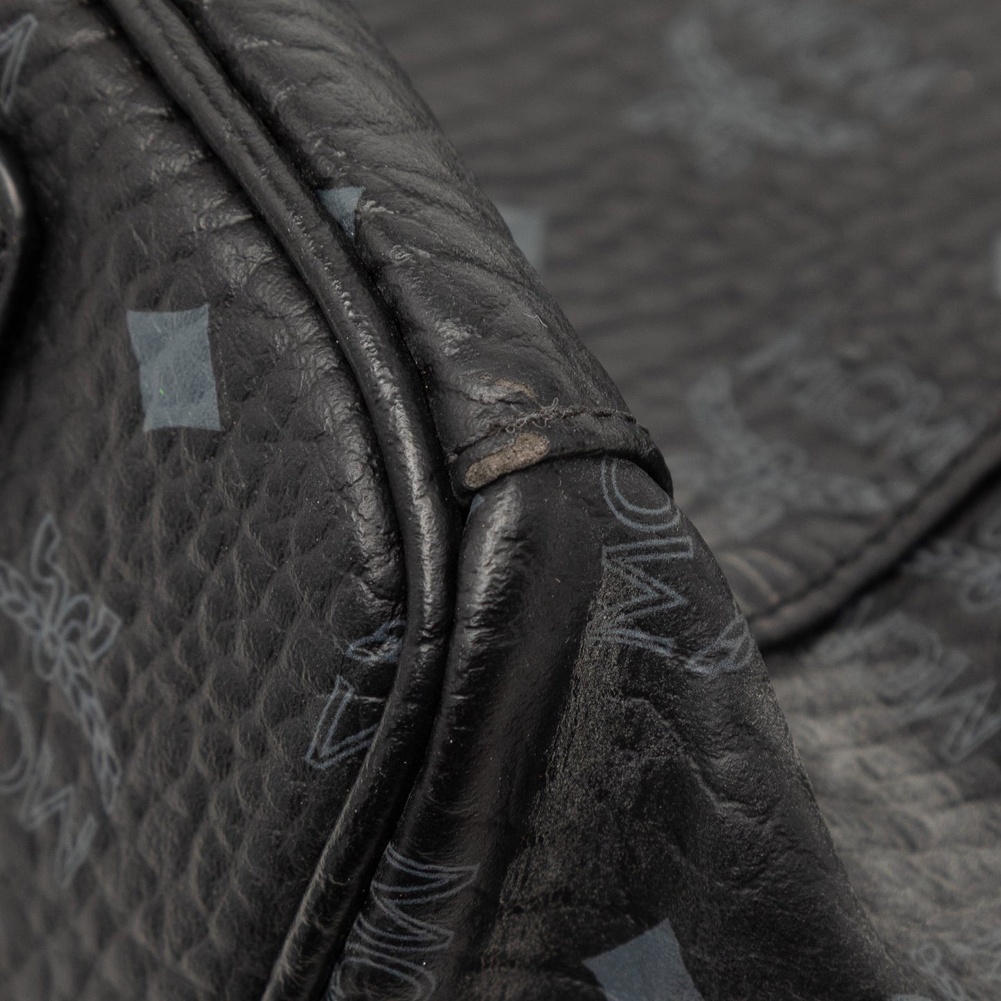 MCM Visetos Coated Canvas Tote