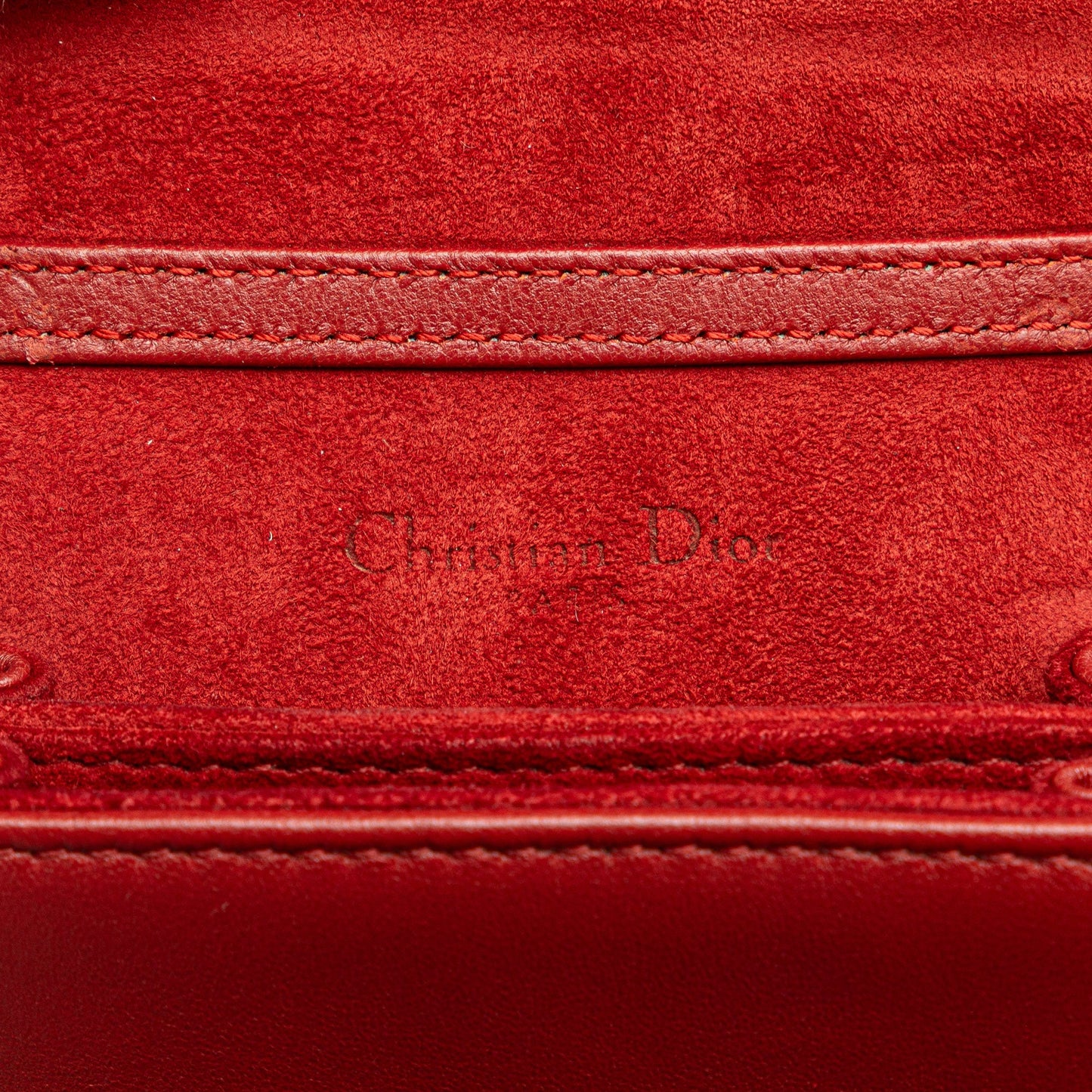 Dior Studded Lambskin Vertical Diorama Crossbody