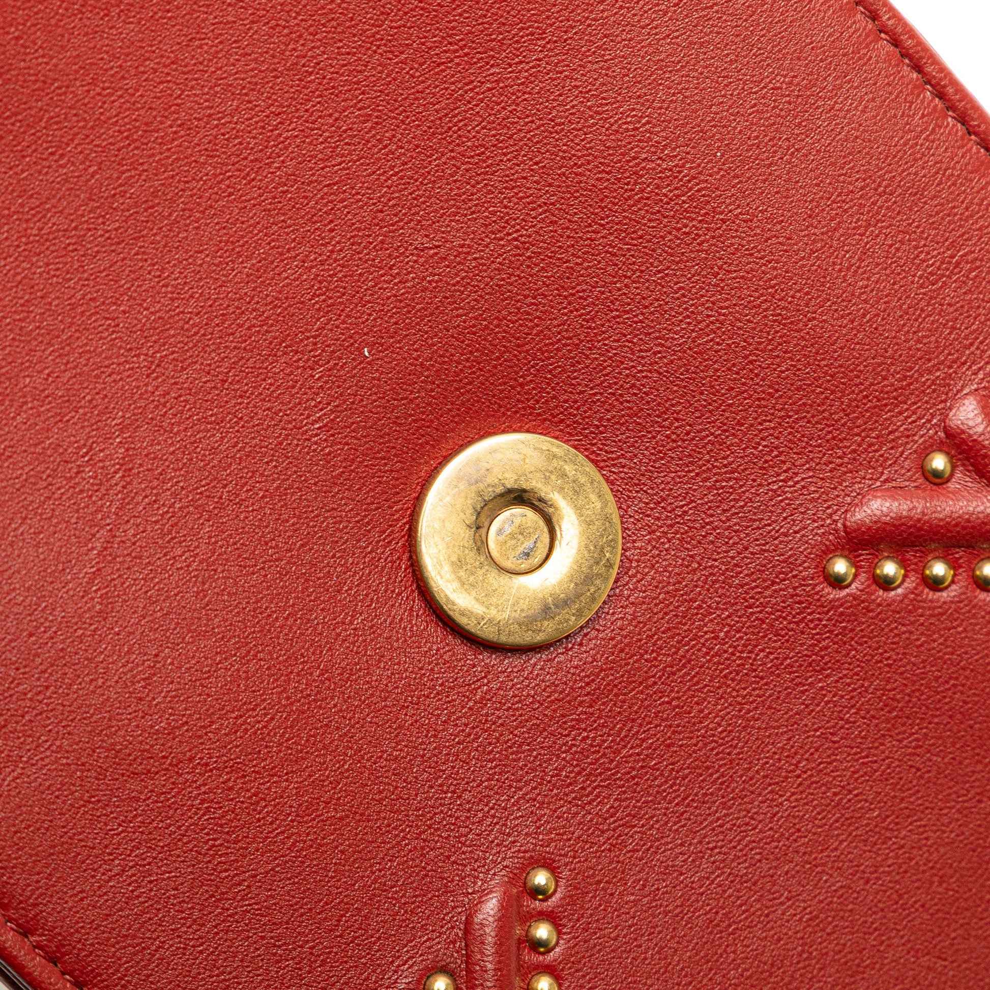 Dior Studded Lambskin Vertical Diorama Crossbody