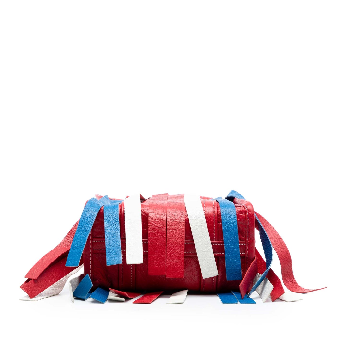 XS Lambskin Fringe Bazar Shopper Satchel