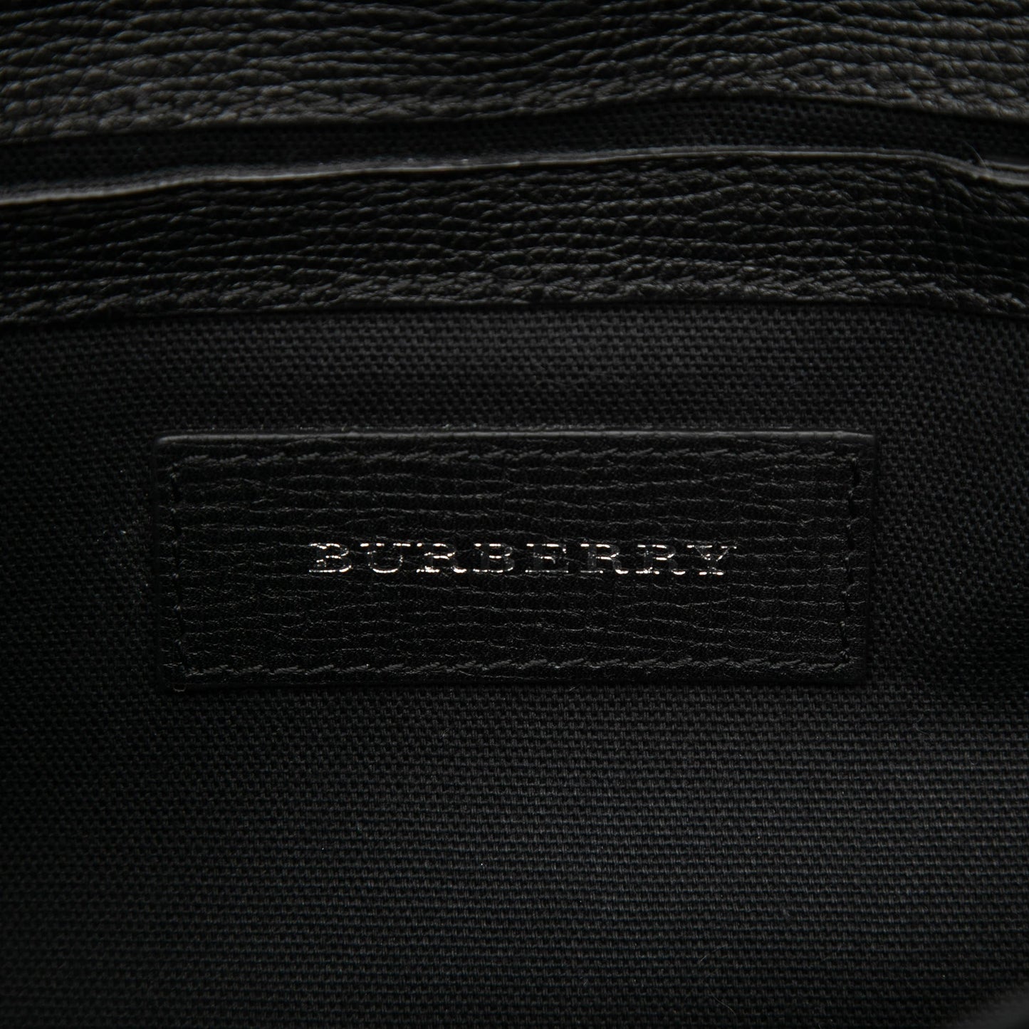 Burberry Small Leather and House Check Canvas Derby Macken Crossbody