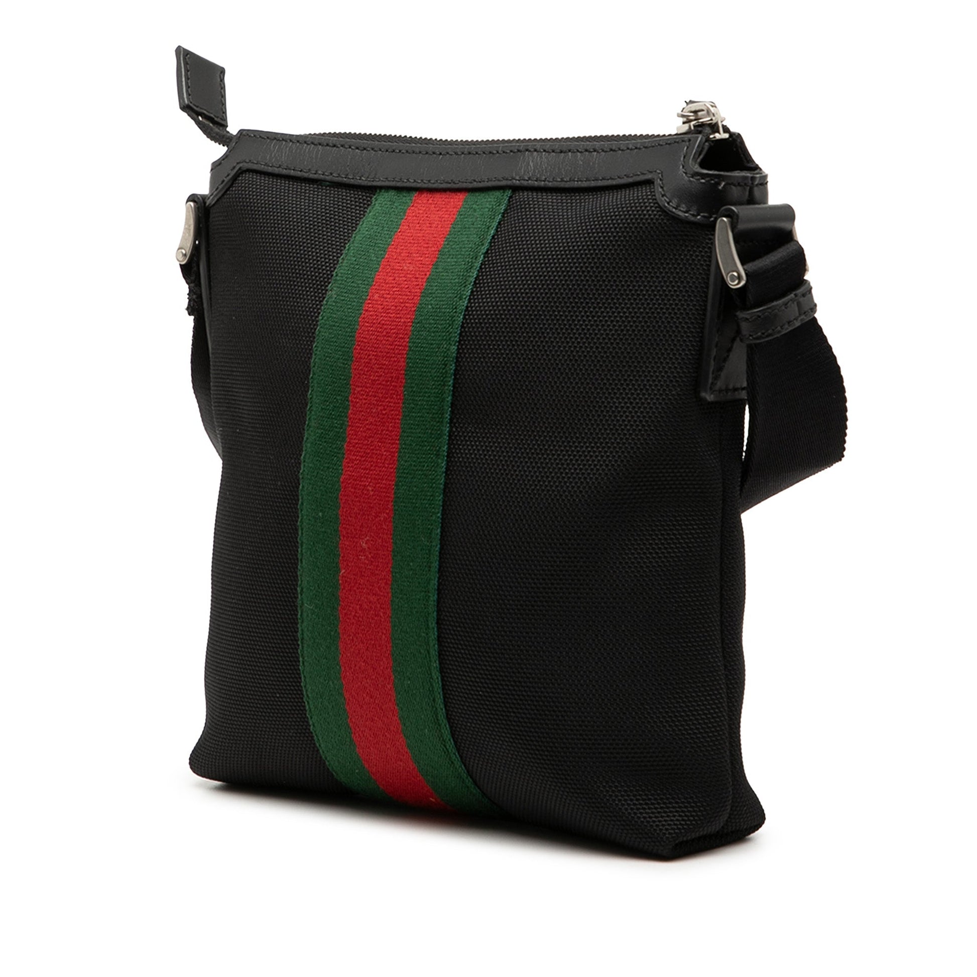Techno Canvas Web Messenger Bag