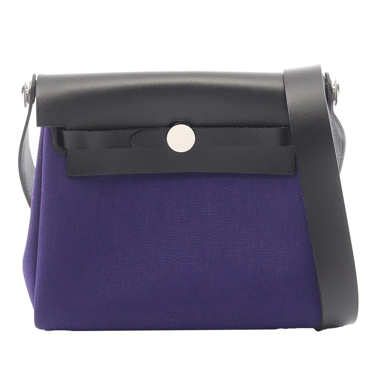 Hermès Military Toile and Vache Hunter Herbag Zip 20