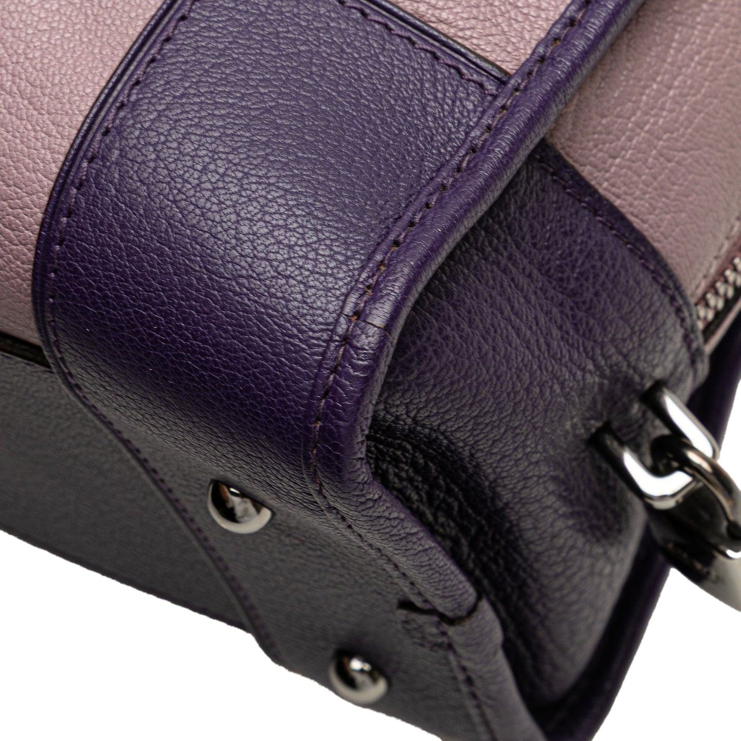 LOEWE Tricolor Goatskin Amazona 28