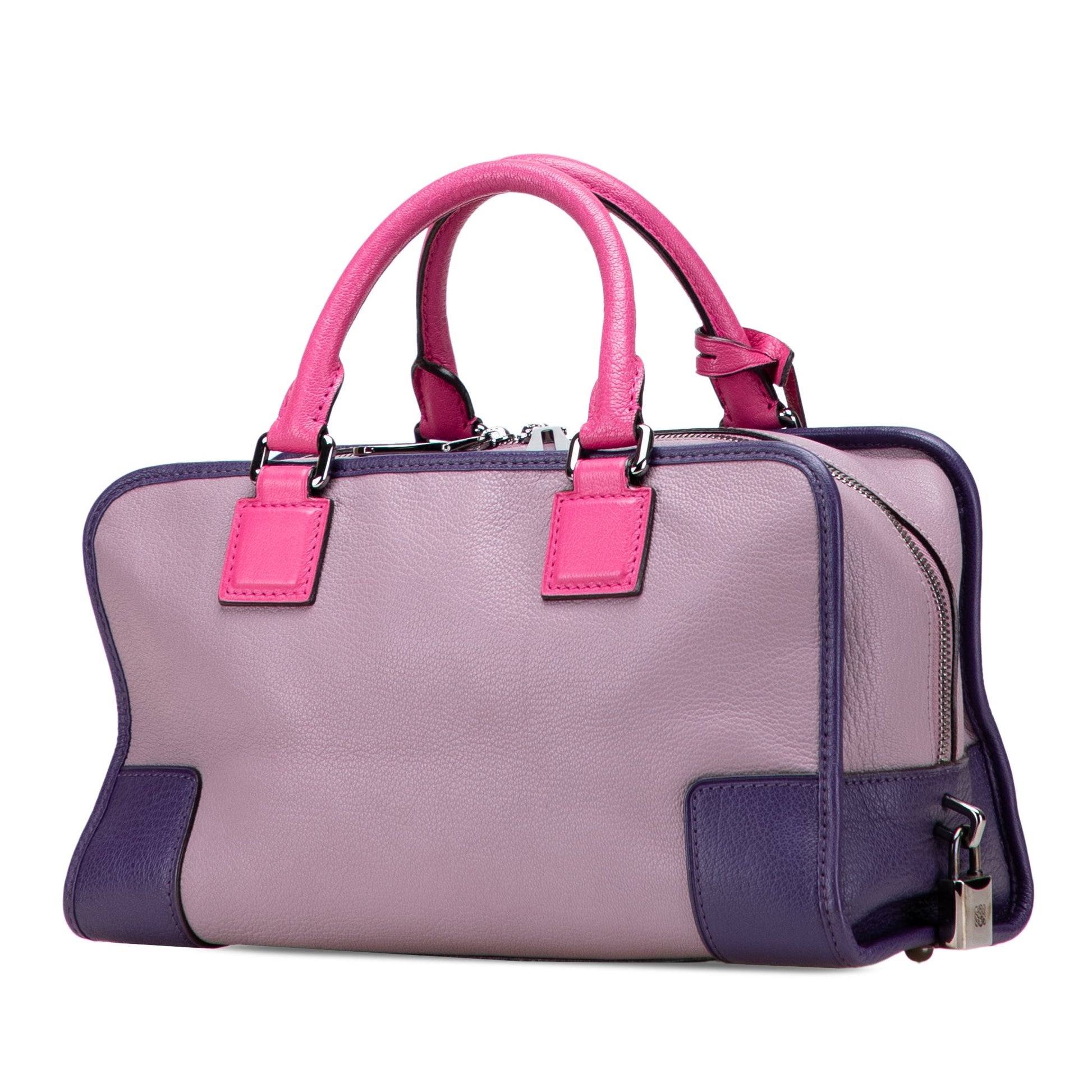 LOEWE Tricolor Goatskin Amazona 28