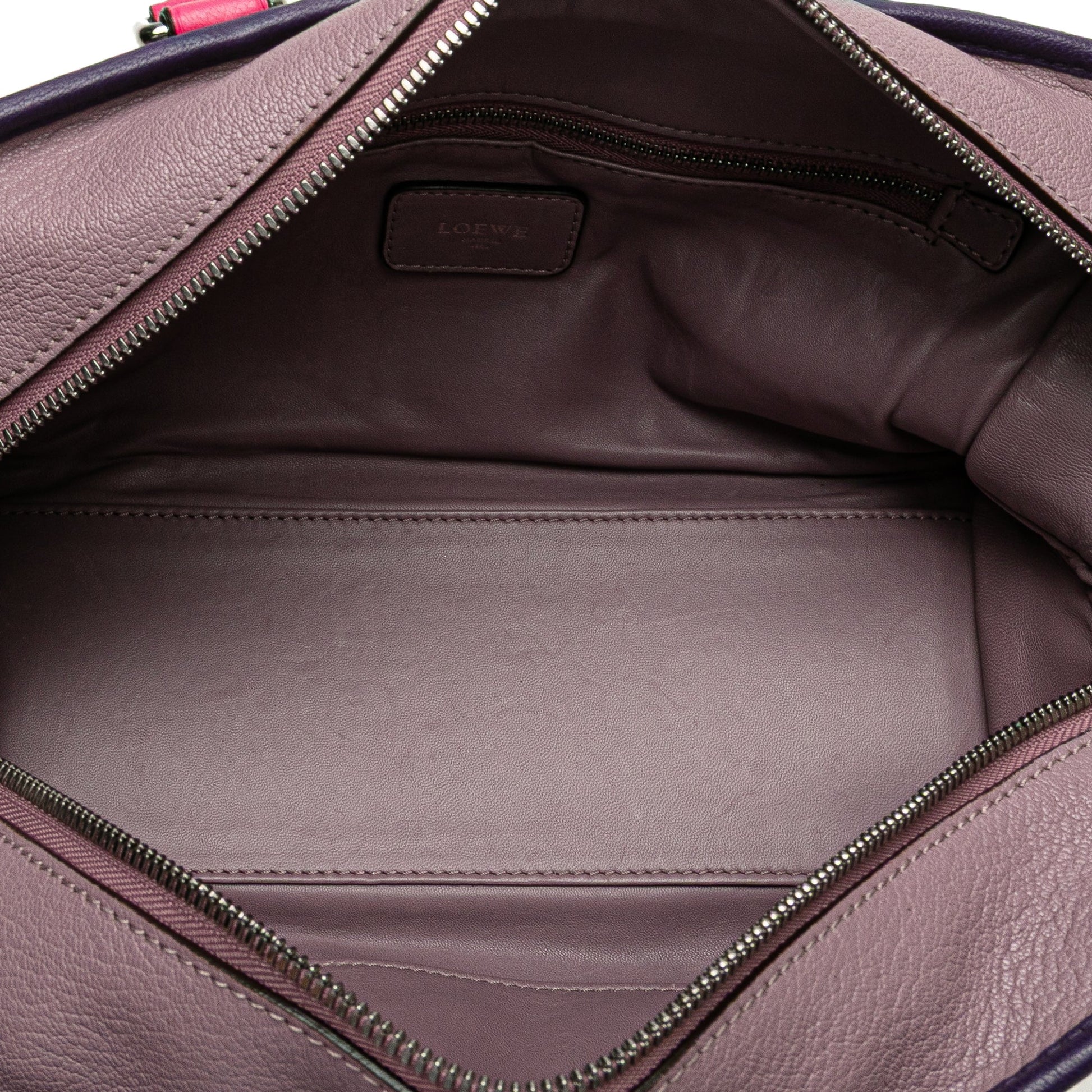LOEWE Tricolor Goatskin Amazona 28