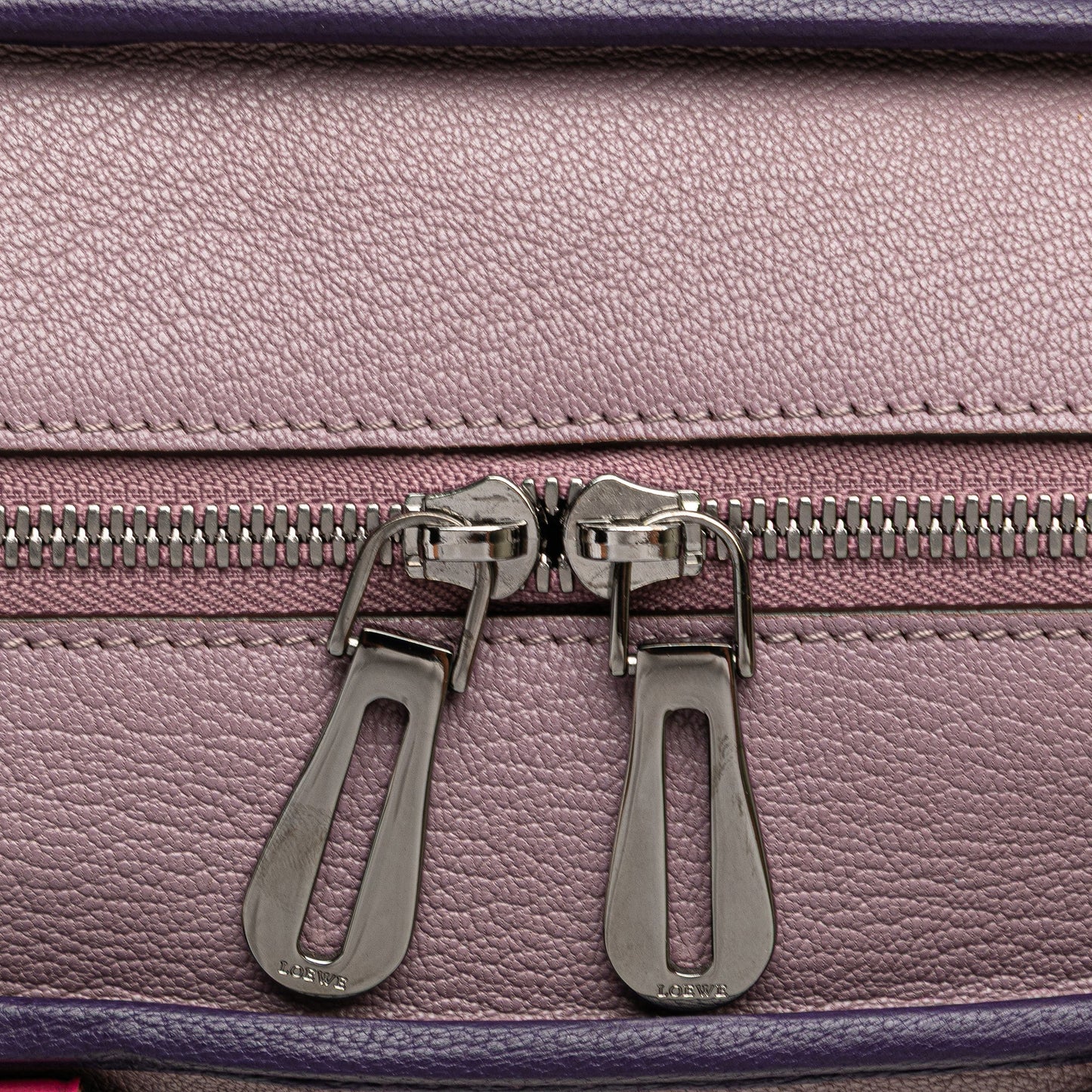 LOEWE Tricolor Goatskin Amazona 28