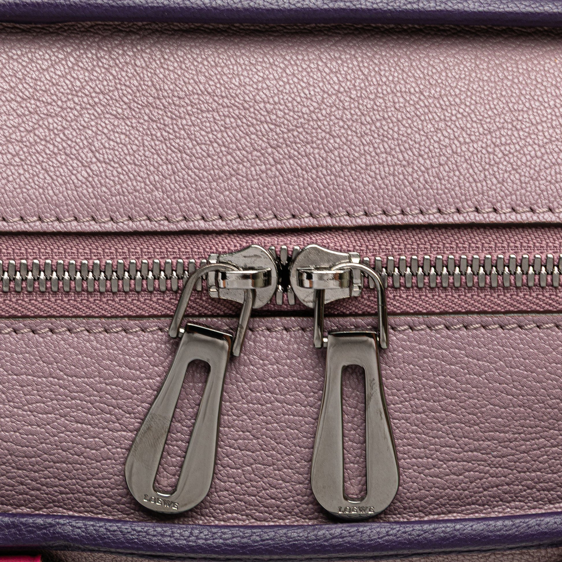 LOEWE Tricolor Goatskin Amazona 28