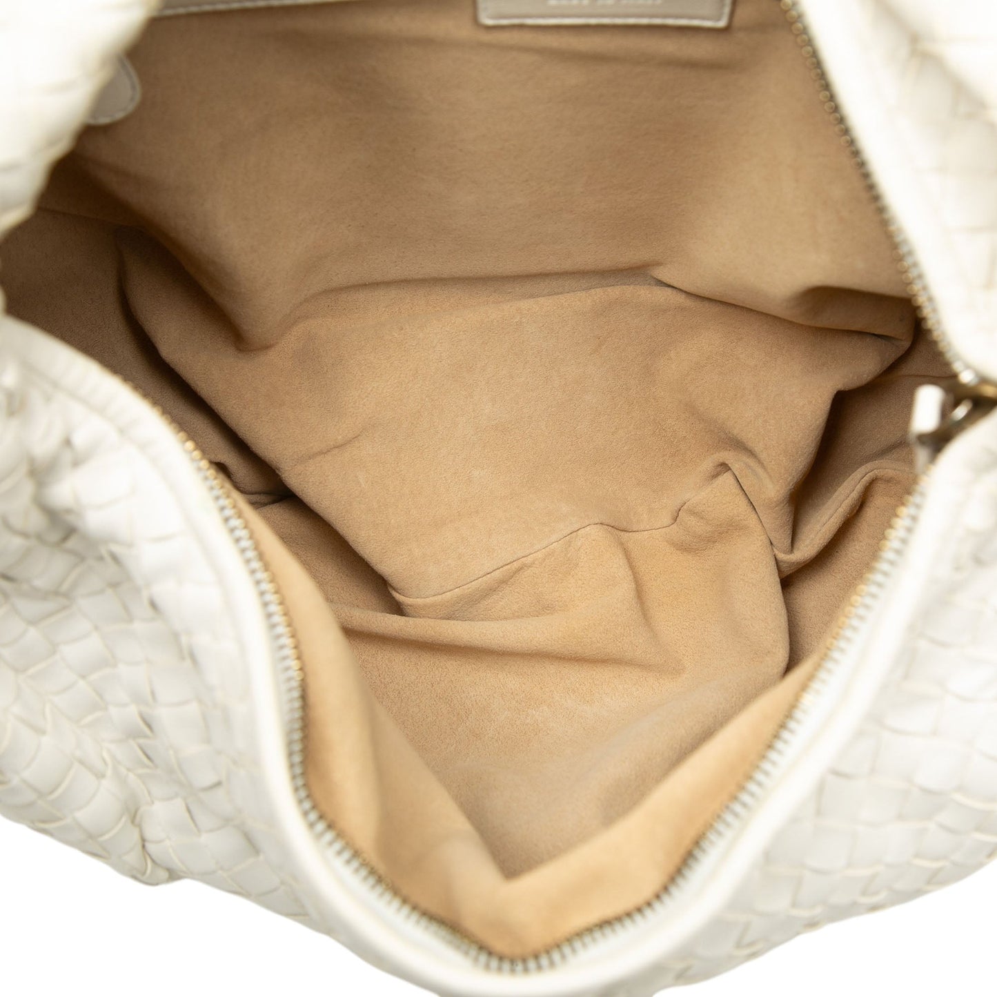 Bottega Veneta Large Nappa Intrecciato Flower Veneta Hobo