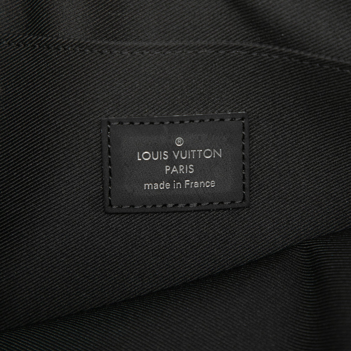 Louis Vuitton Christopher Nemeth Damier Graphite Rope Pochette Voyage GM — Black