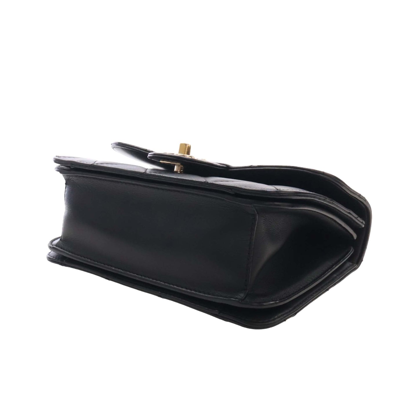Chanel Mini Quilted Lambskin Top Handle Flap