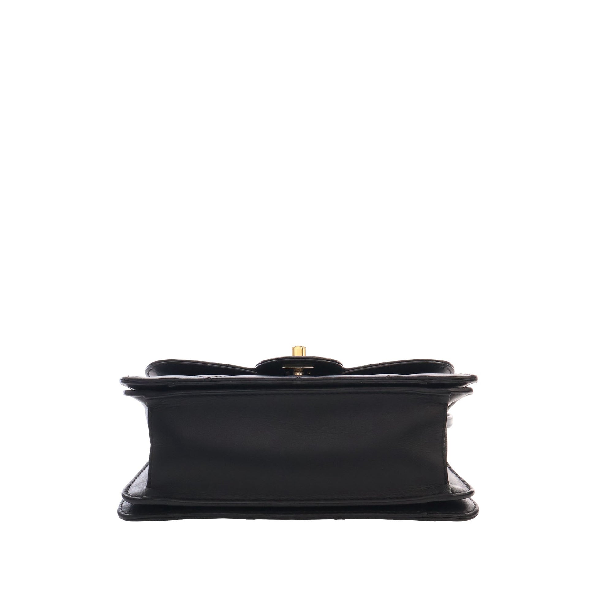 Chanel Mini Quilted Lambskin Top Handle Flap