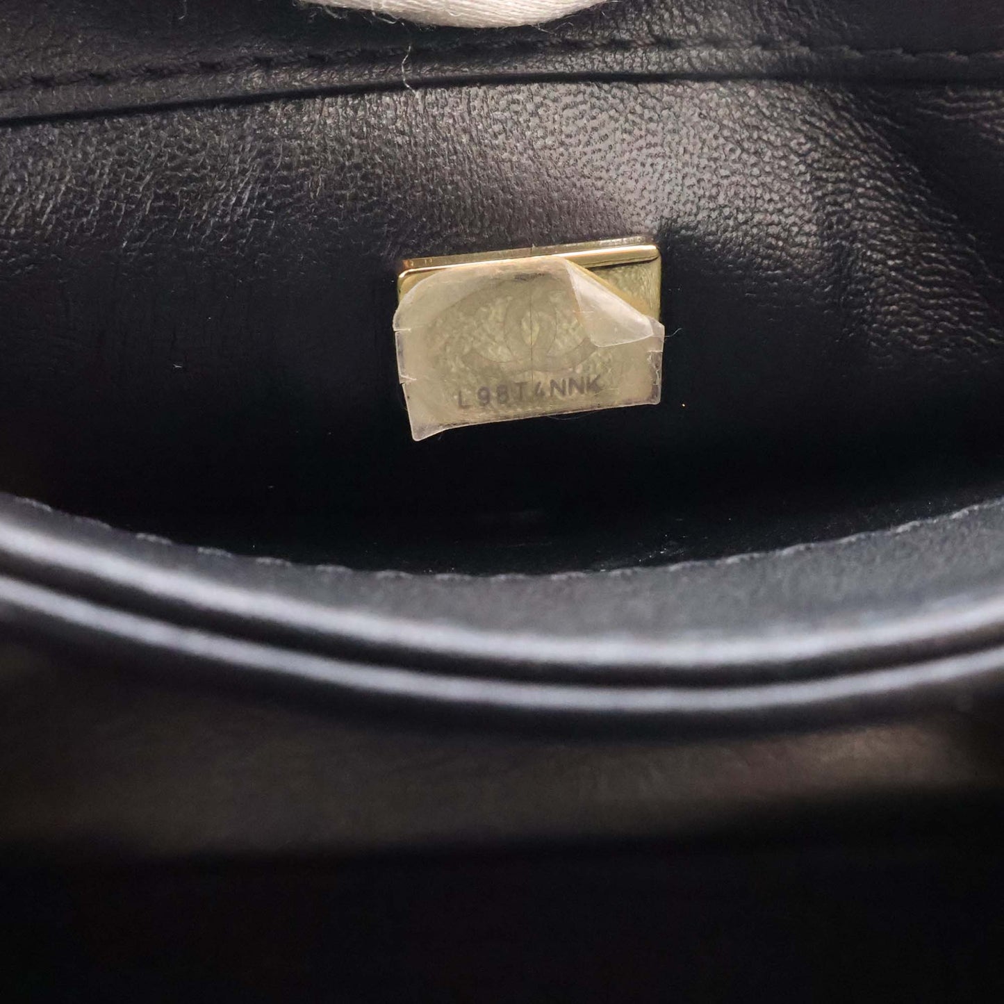 Chanel Mini Quilted Lambskin Top Handle Flap