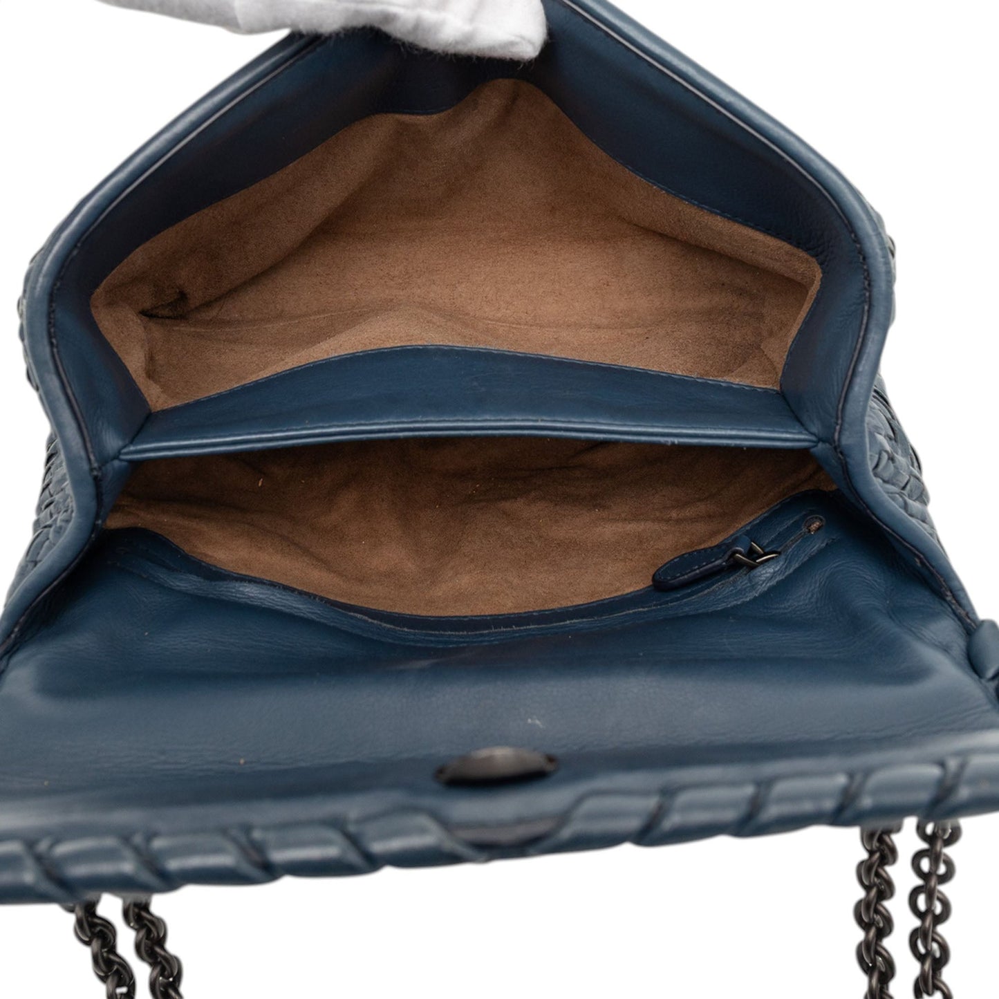 Bottega Veneta Small Nappa Intrecciato Boutis Olimpia Shoulder Bag