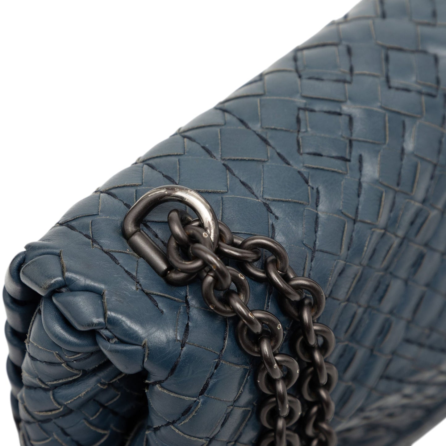 Bottega Veneta Small Nappa Intrecciato Boutis Olimpia Shoulder Bag
