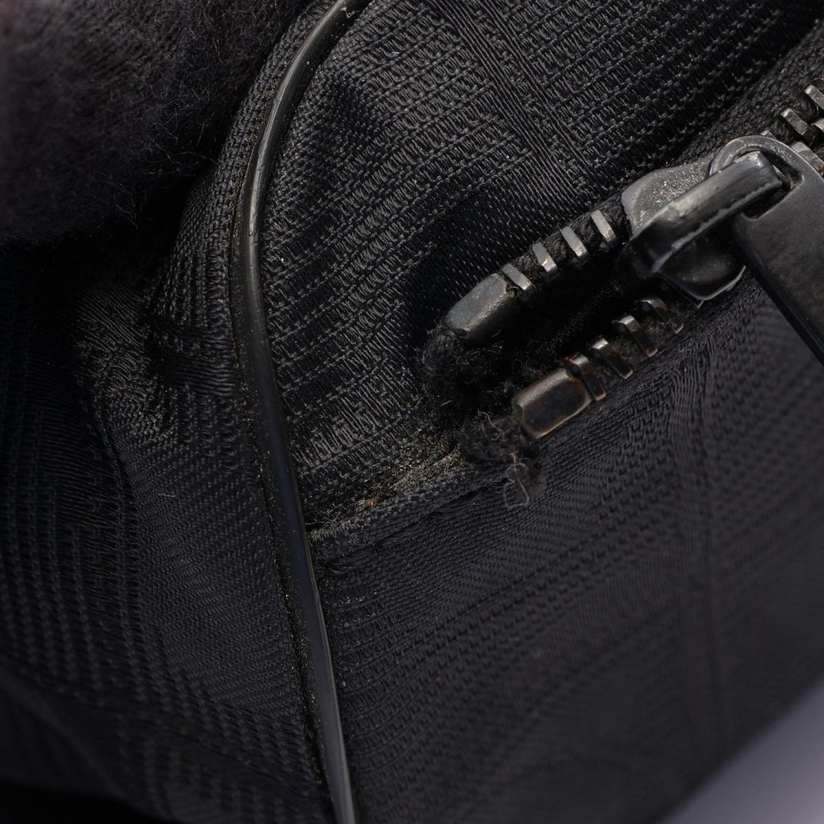 Chanel New Travel Line Nylon Clutch — Black