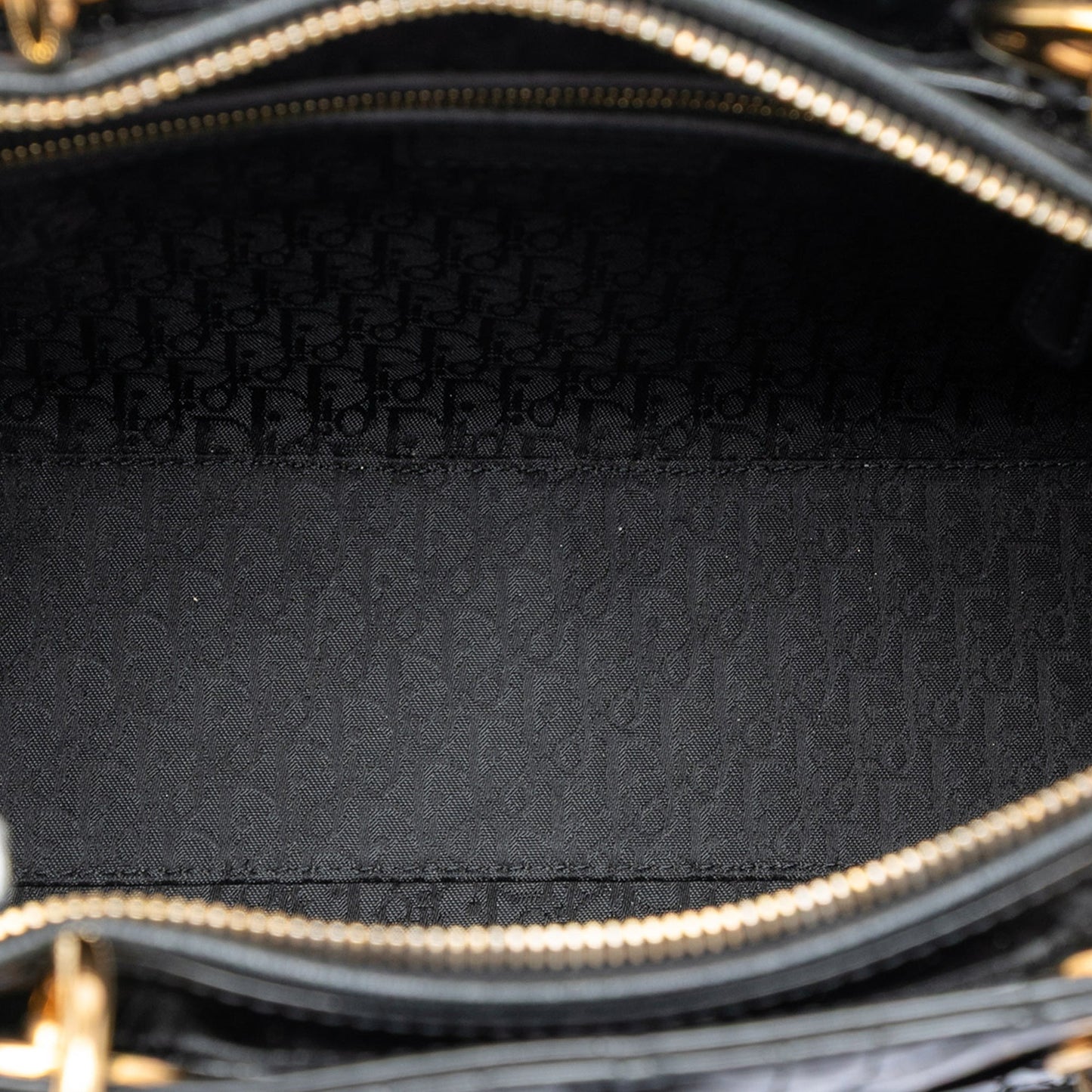 Dior Large Patent Cannage Lady Dior