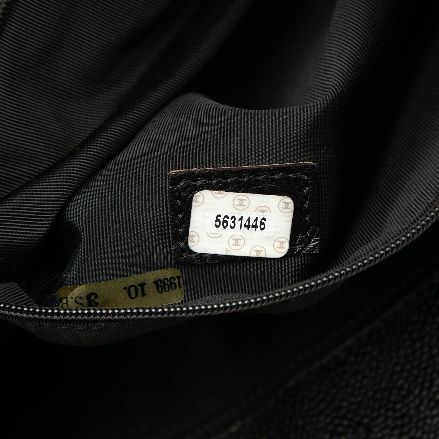 Chanel CC Caviar Front Pocket Chain Tote