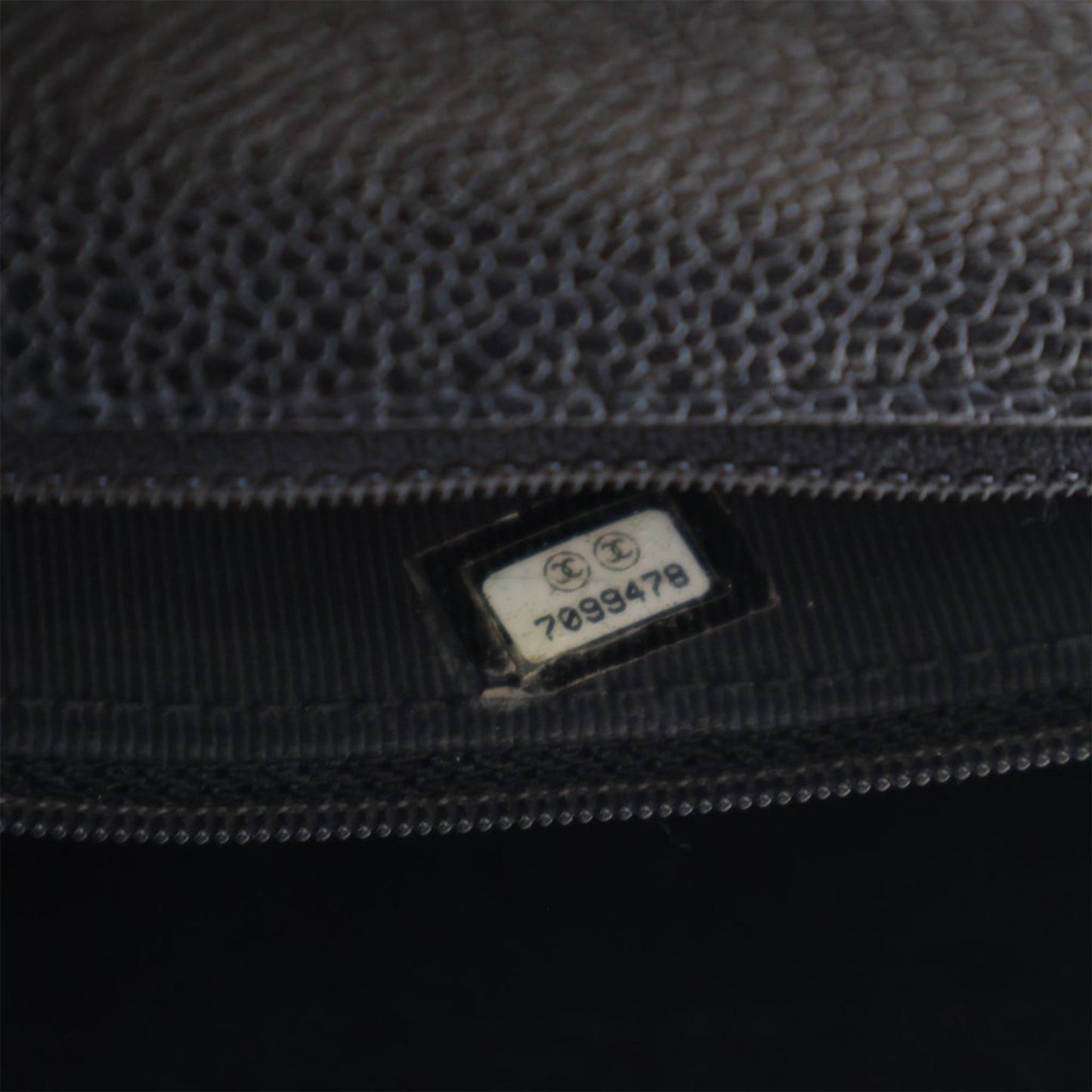 Chanel CC Quilted Caviar Kelly Top Handle Bag