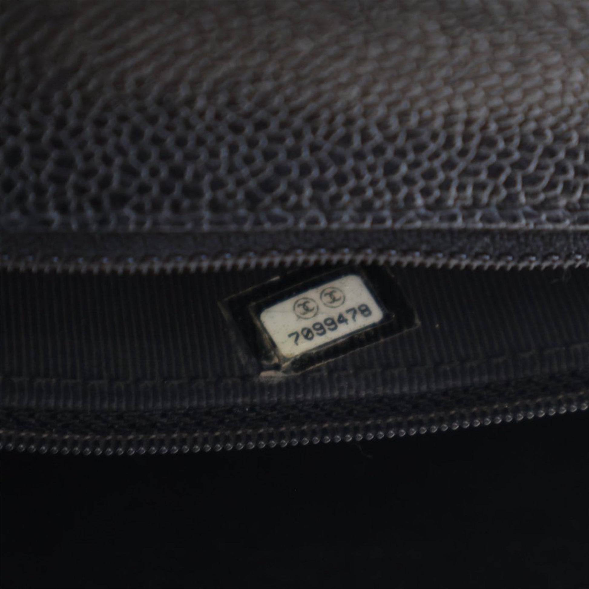 Chanel CC Quilted Caviar Kelly Top Handle Bag