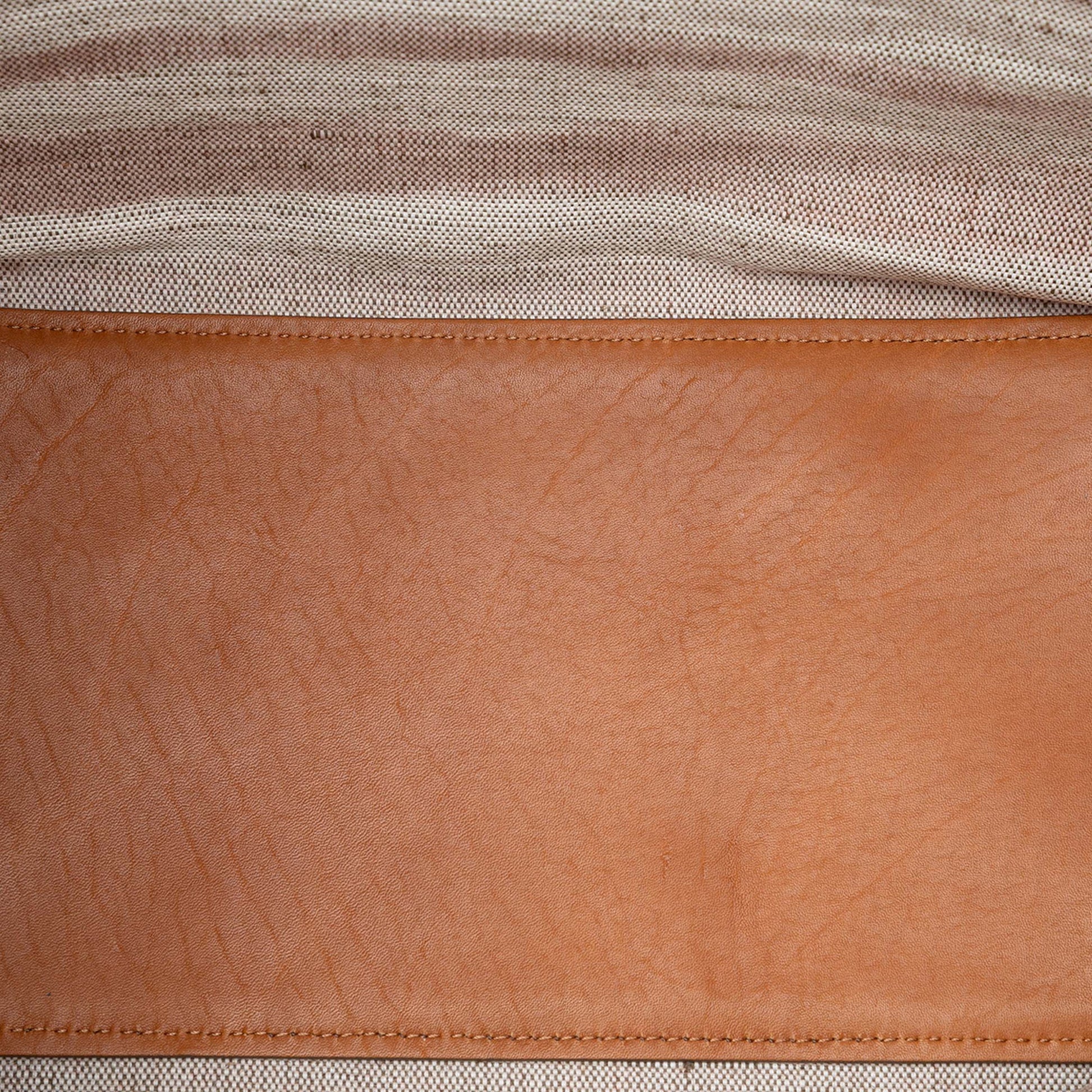 Burberry Canvas Striped Lauriston Tote