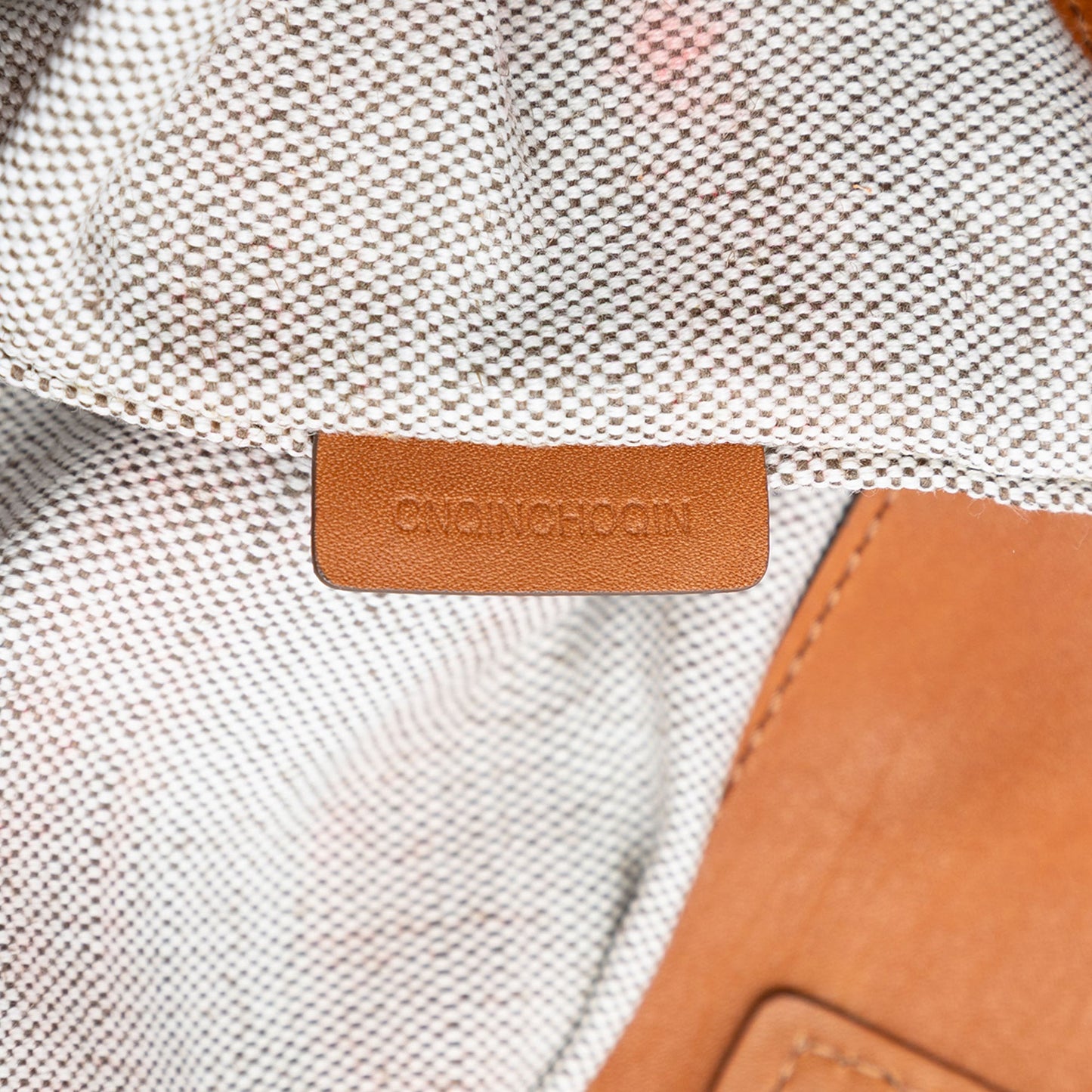 Burberry Canvas Striped Lauriston Tote