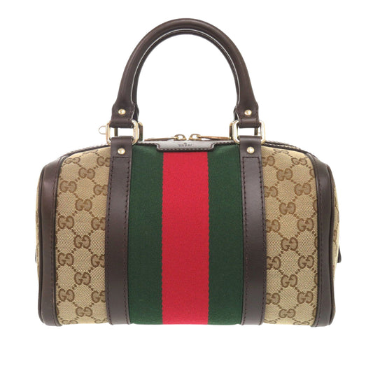 Gucci Small GG Canvas Web Joy Boston Bag