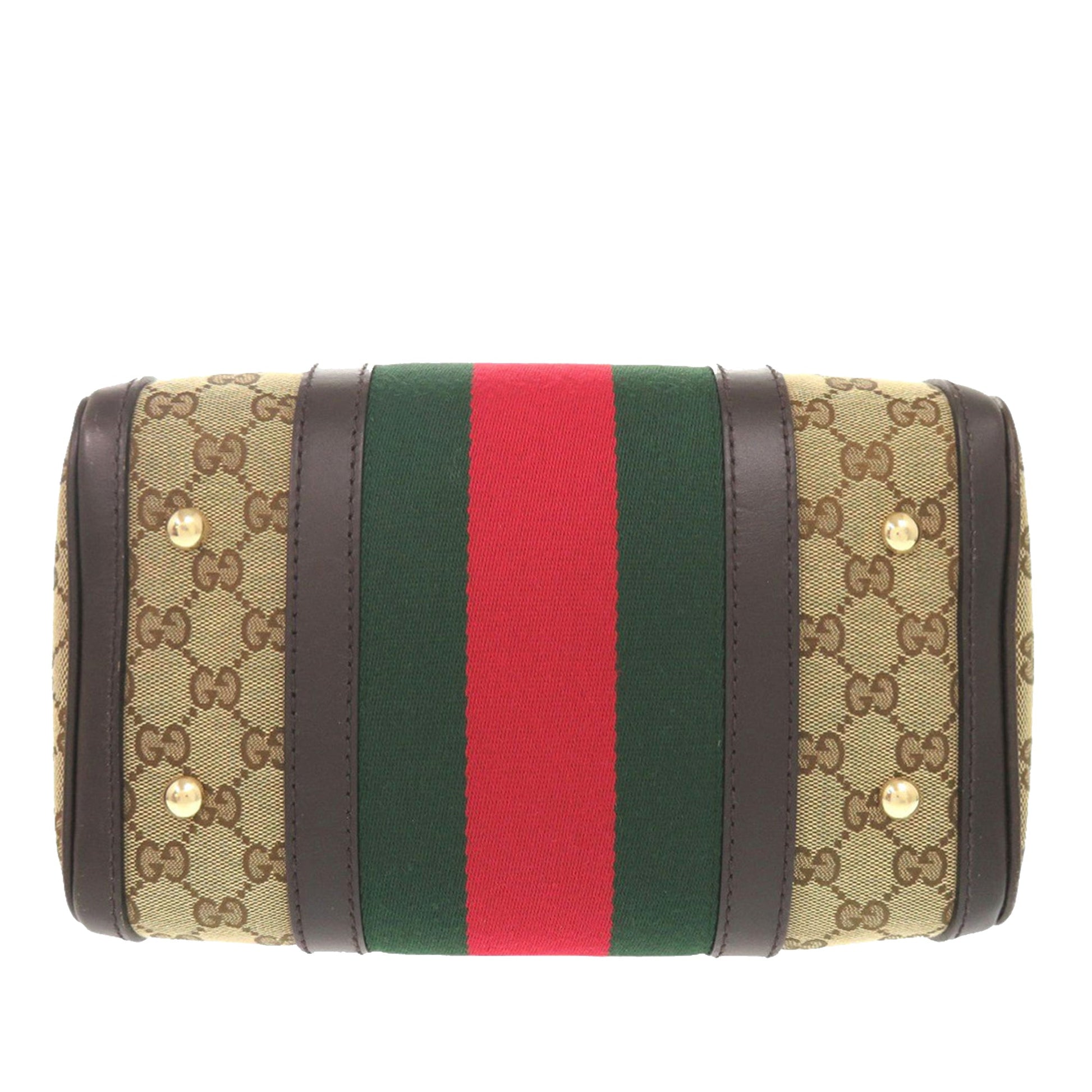 Gucci Small GG Canvas Web Joy Boston Bag