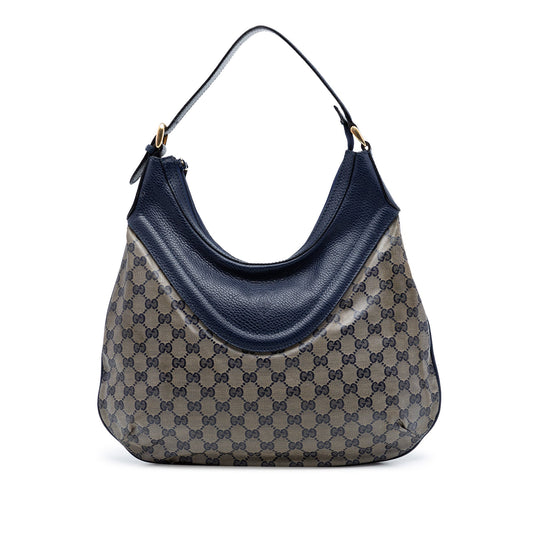 Gucci GG Crystal Hysteria Crest Hobo