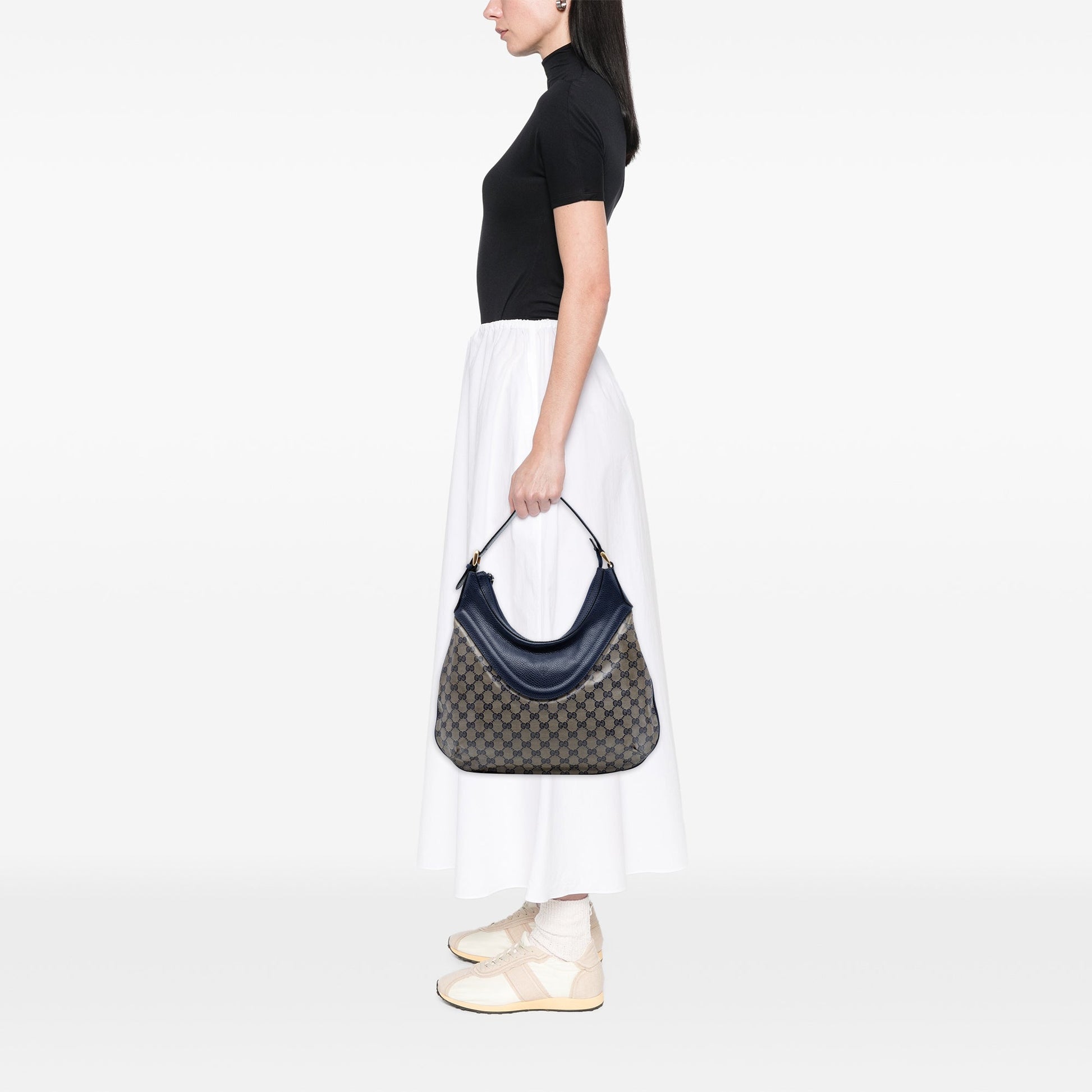Gucci GG Crystal Hysteria Crest Hobo