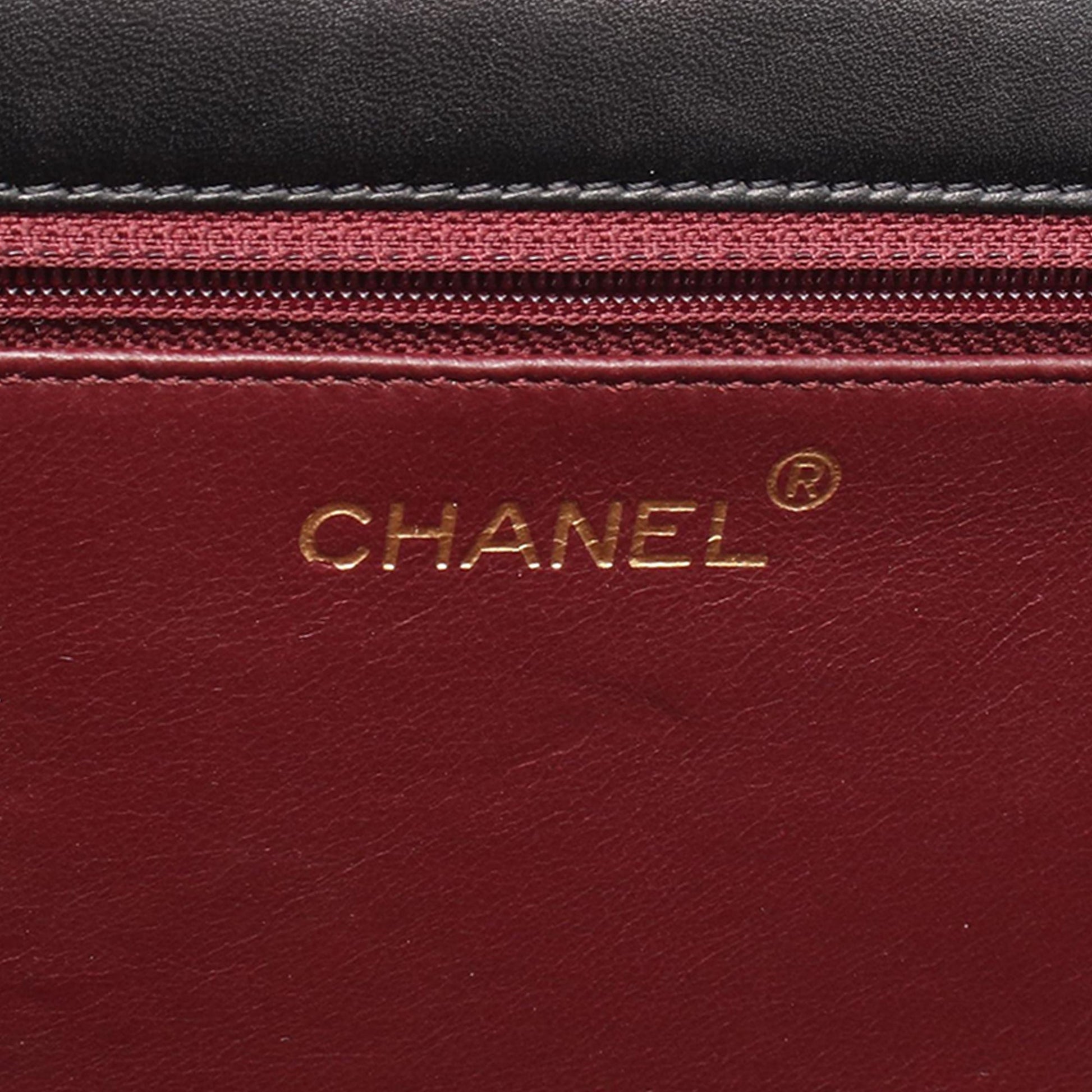 Chanel Medium CC Quilted Lambskin Single Flap